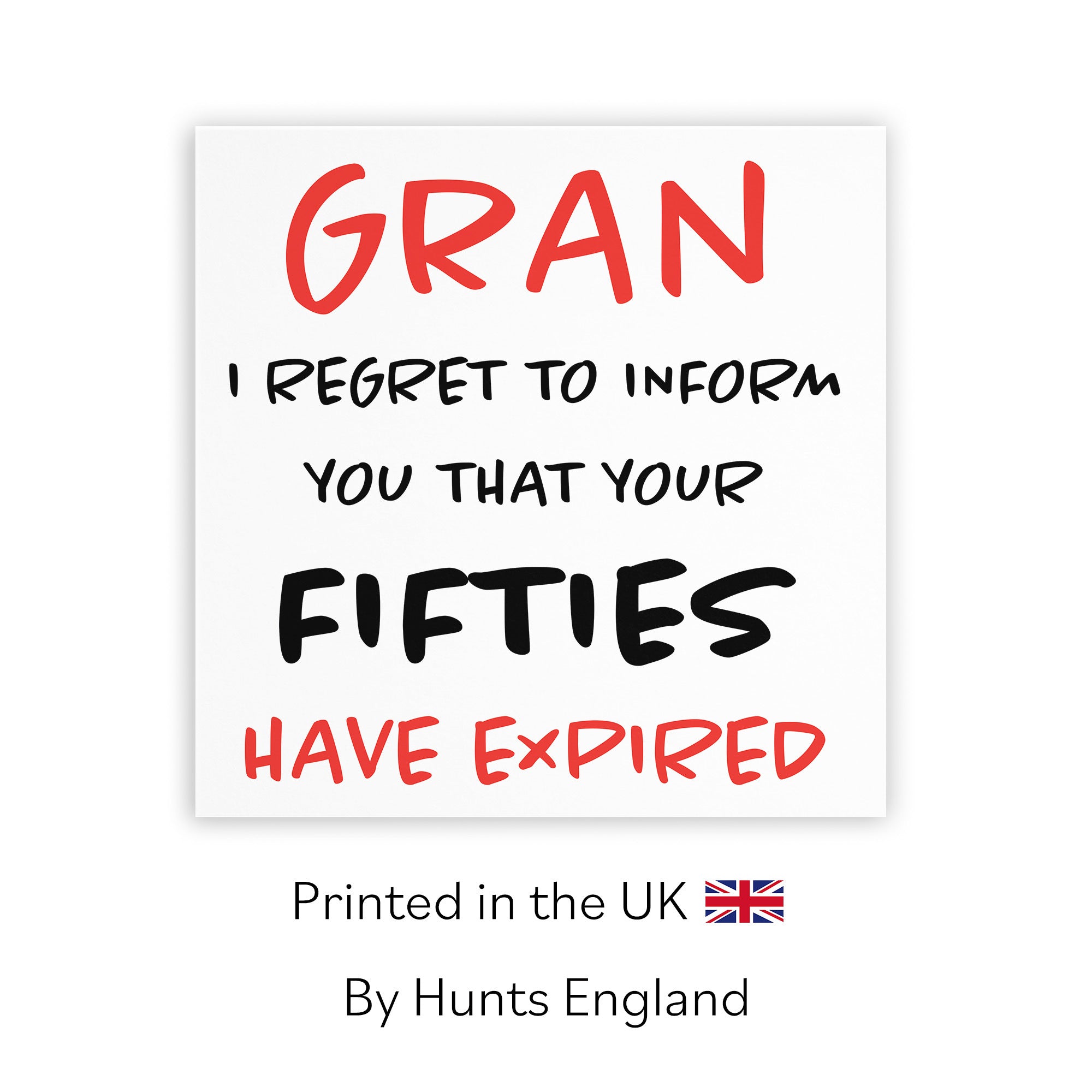 60th Gran Birthday Card Retro - Default Title (TH02471)