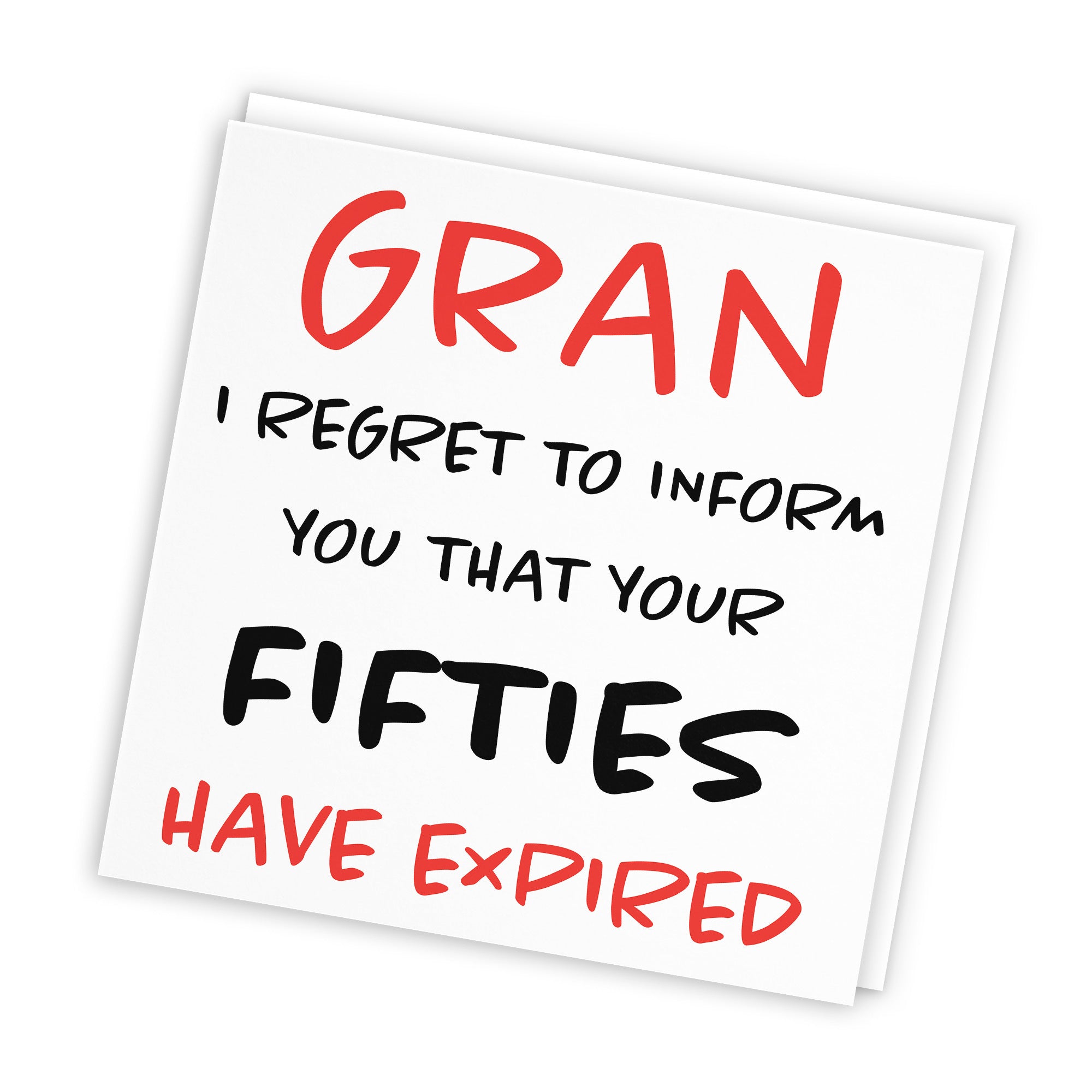 60th Gran Birthday Card Retro - Default Title (TH02471)