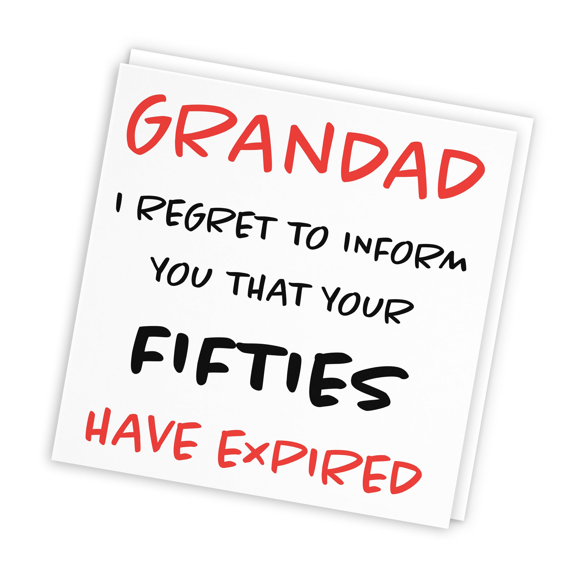 60th Grandad Birthday Card Retro - Default Title (TH02472)