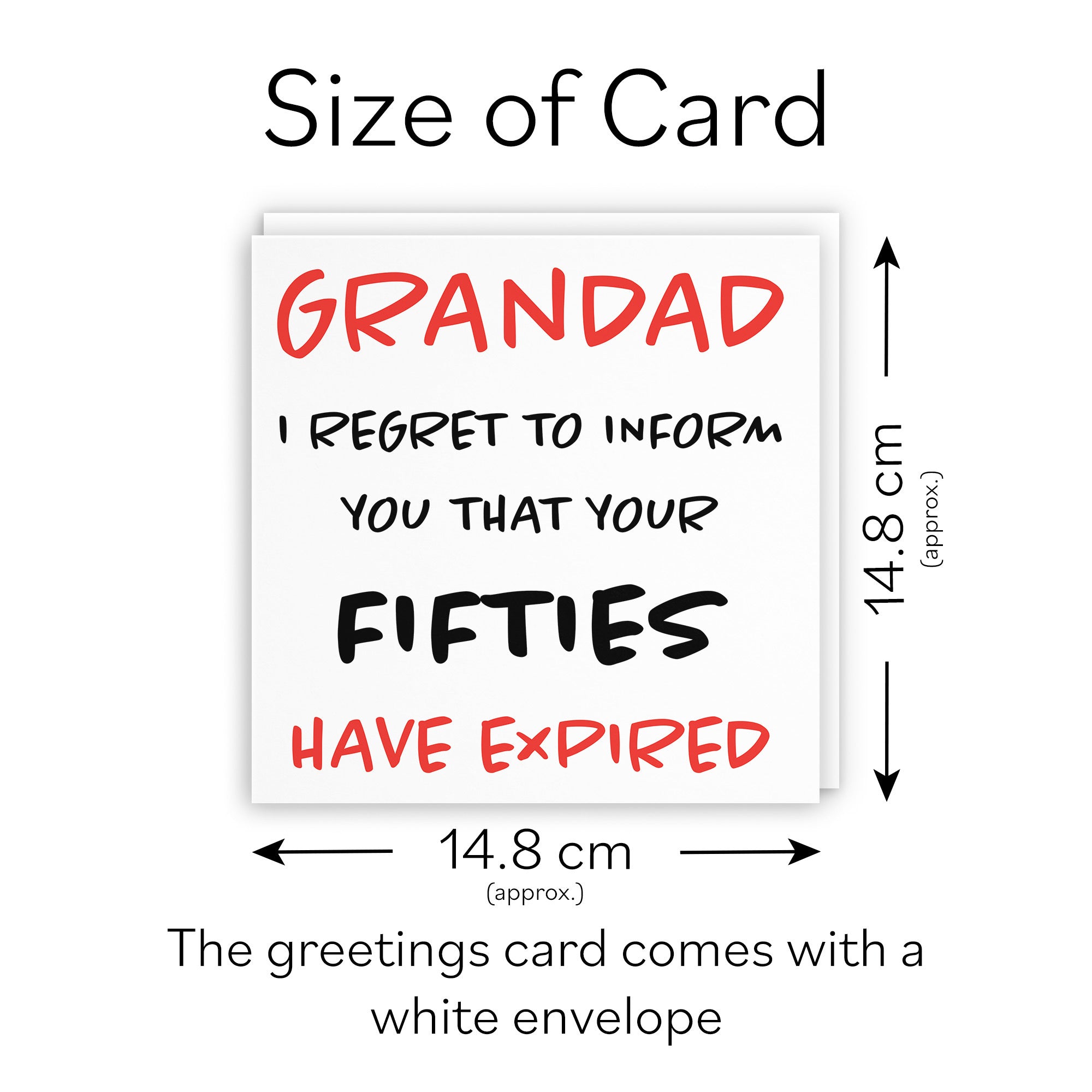 60th Grandad Birthday Card Retro - Default Title (TH02472)