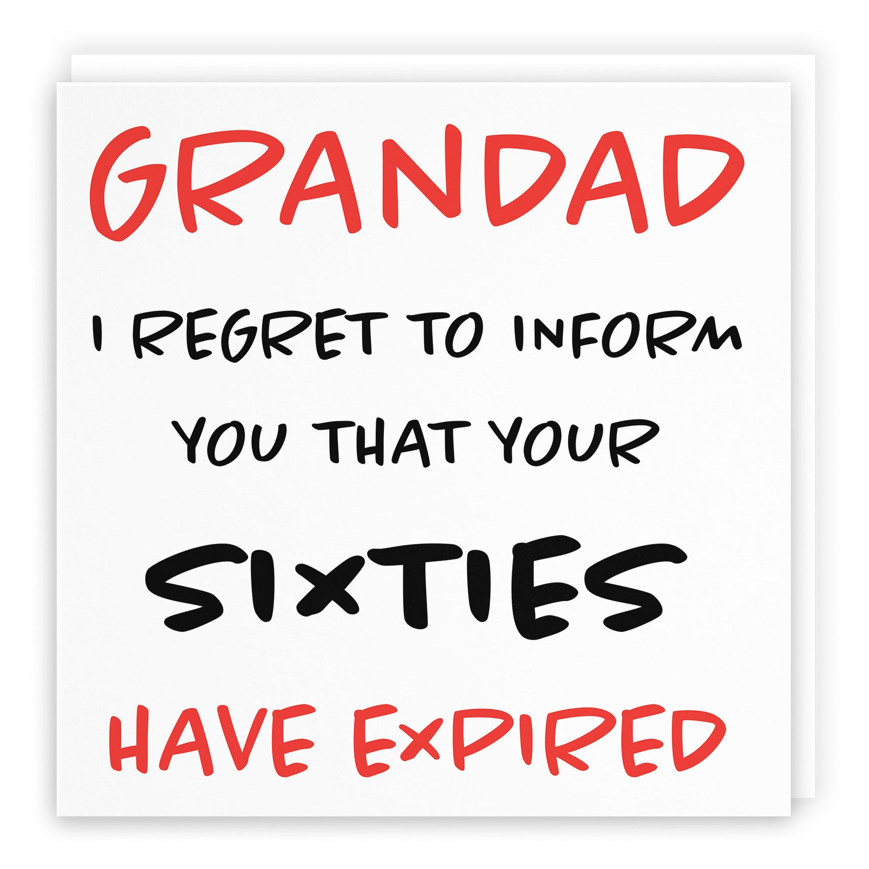70th Grandad Birthday Card Retro - Default Title (TH02473)