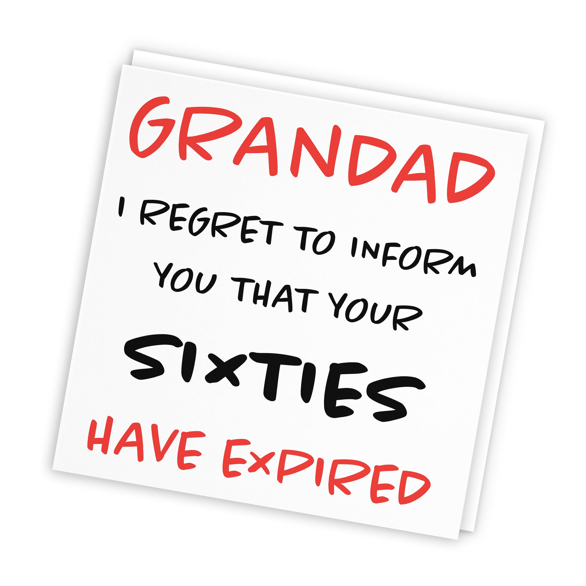 70th Grandad Birthday Card Retro - Default Title (TH02473)