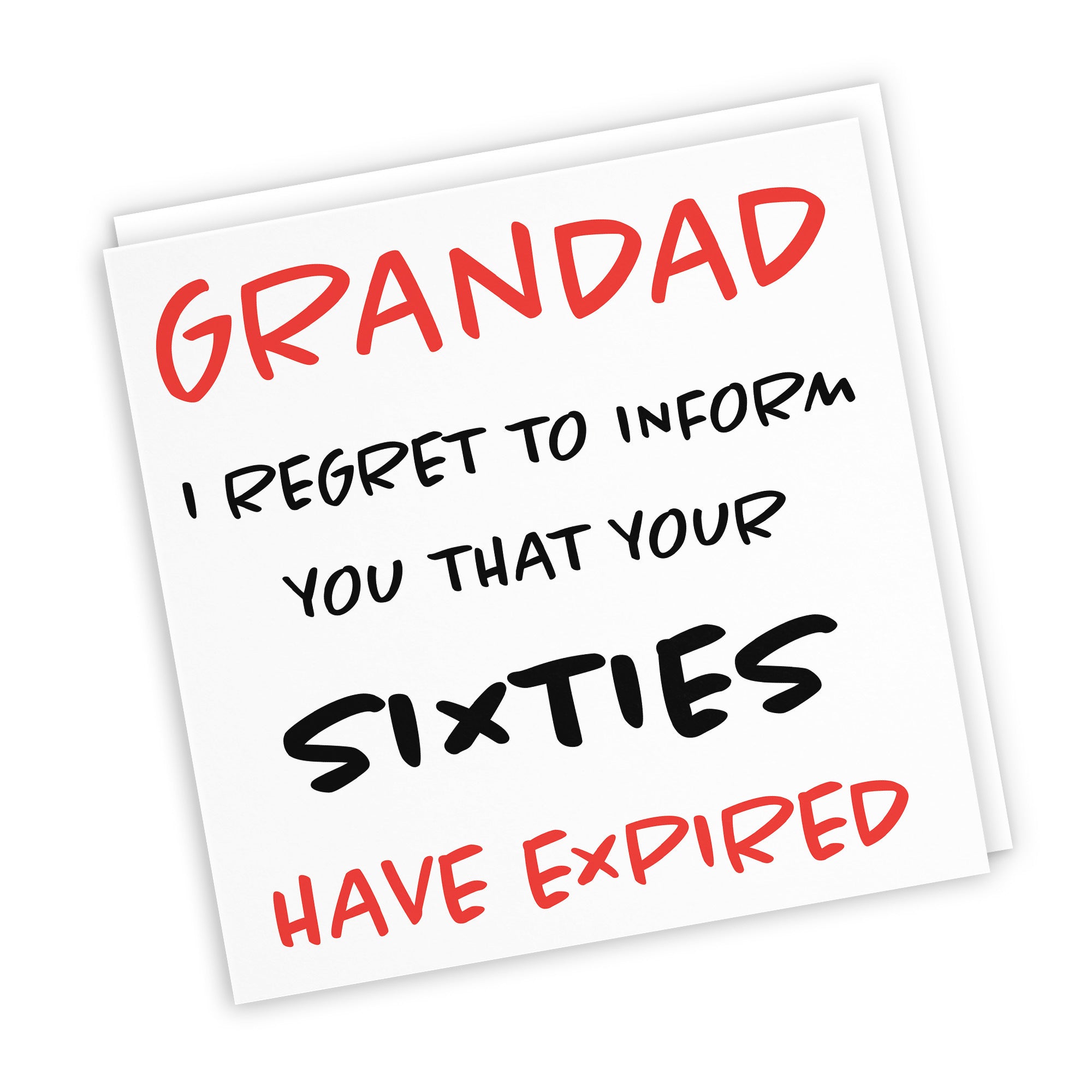 70th Grandad Birthday Card Retro - Default Title (TH02473)