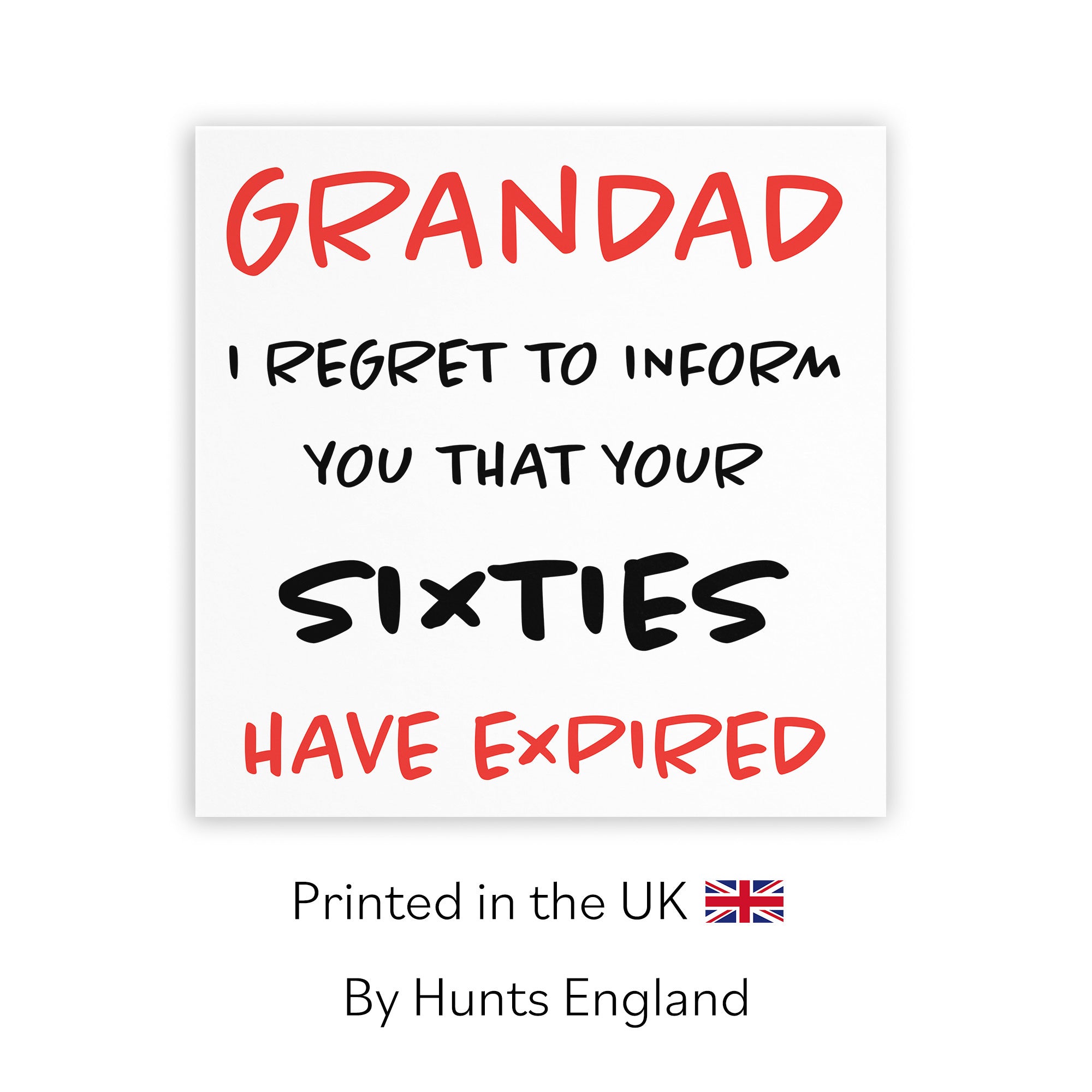 70th Grandad Birthday Card Retro - Default Title (TH02473)