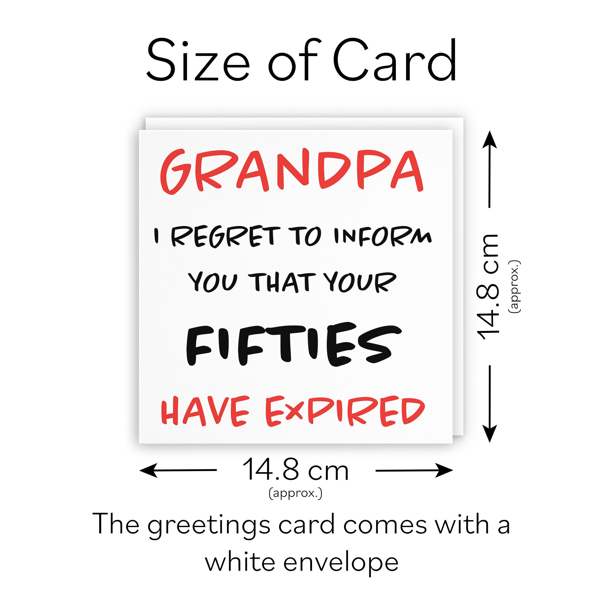 60th Grandpa Birthday Card Retro - Default Title (TH02476)