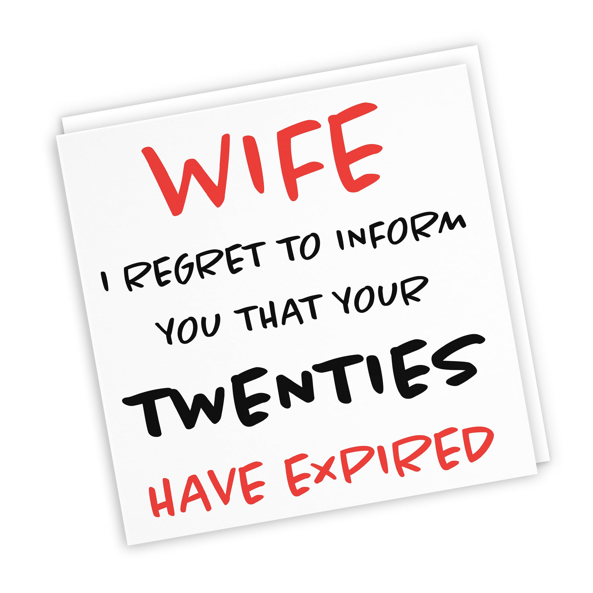 30th Wife Birthday Card Retro - Default Title (TH02477)