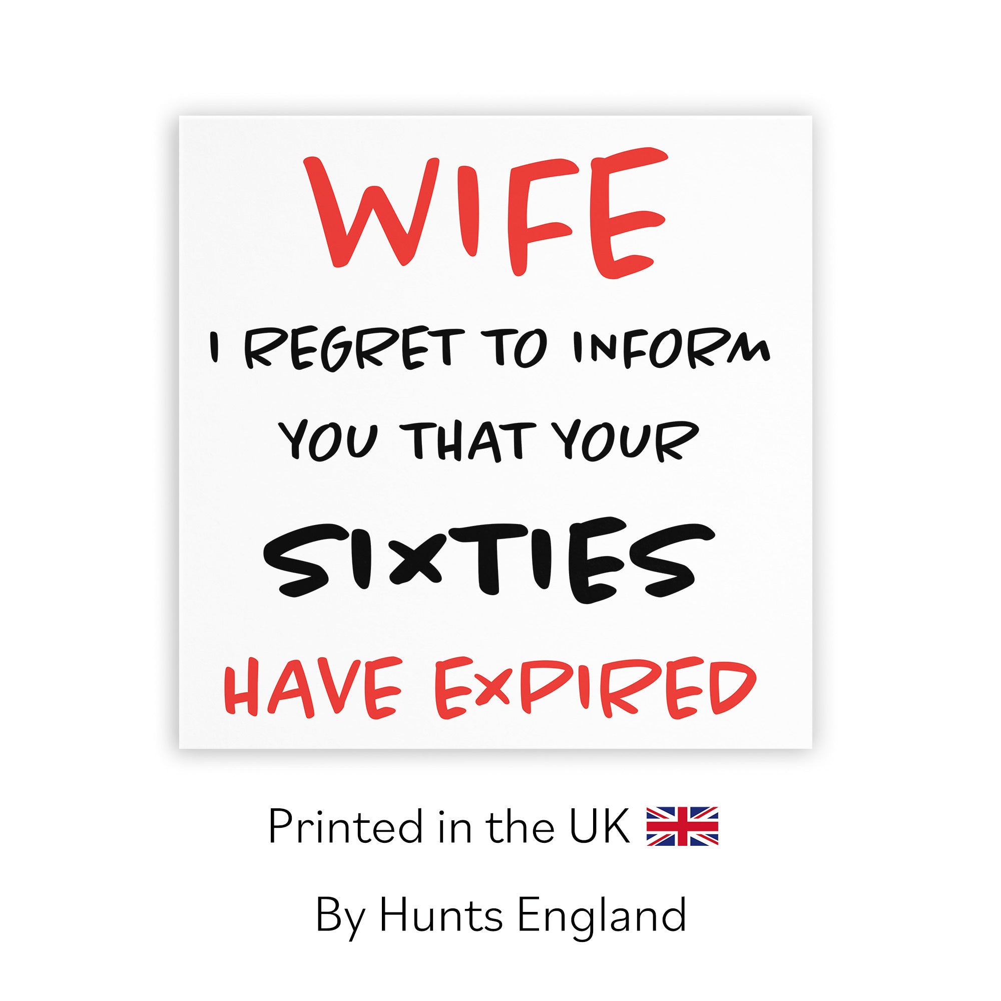 70th Wife Birthday Card Retro - Default Title (TH02481)