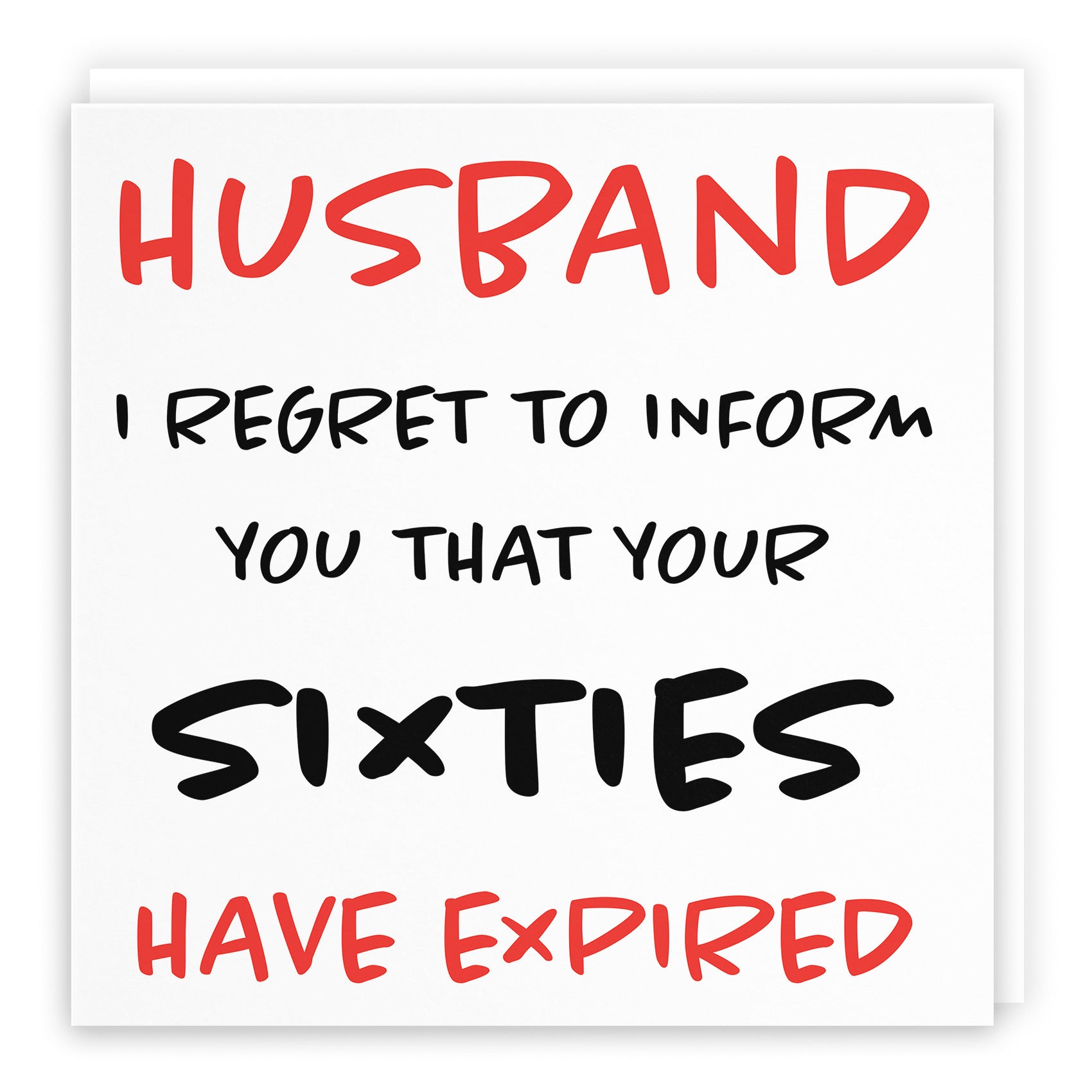 70th Husband Birthday Card Retro - Default Title (TH02483)