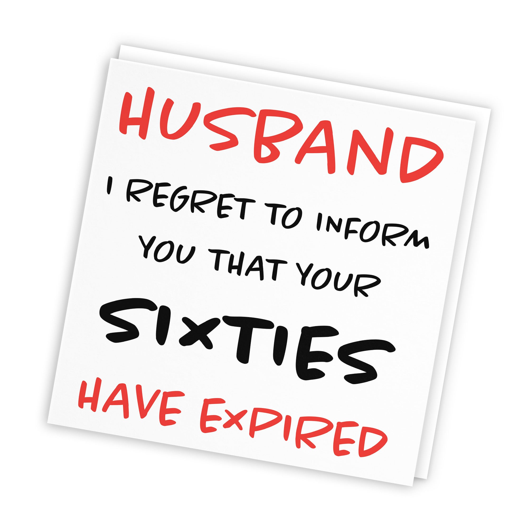 70th Husband Birthday Card Retro - Default Title (TH02483)