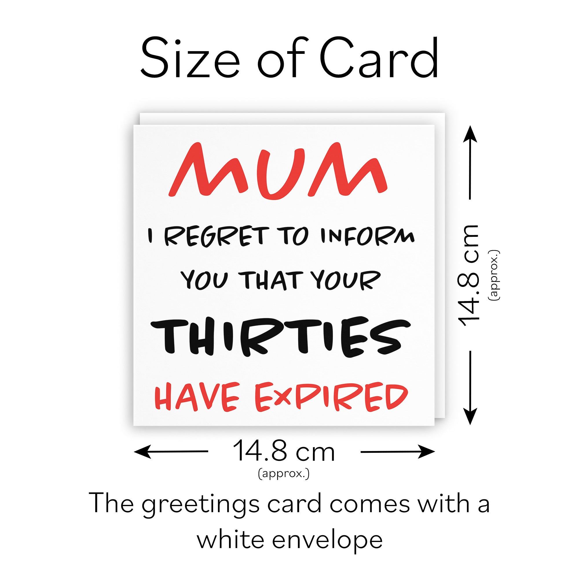 40th Mum Birthday Card Retro - Default Title (TH02484)
