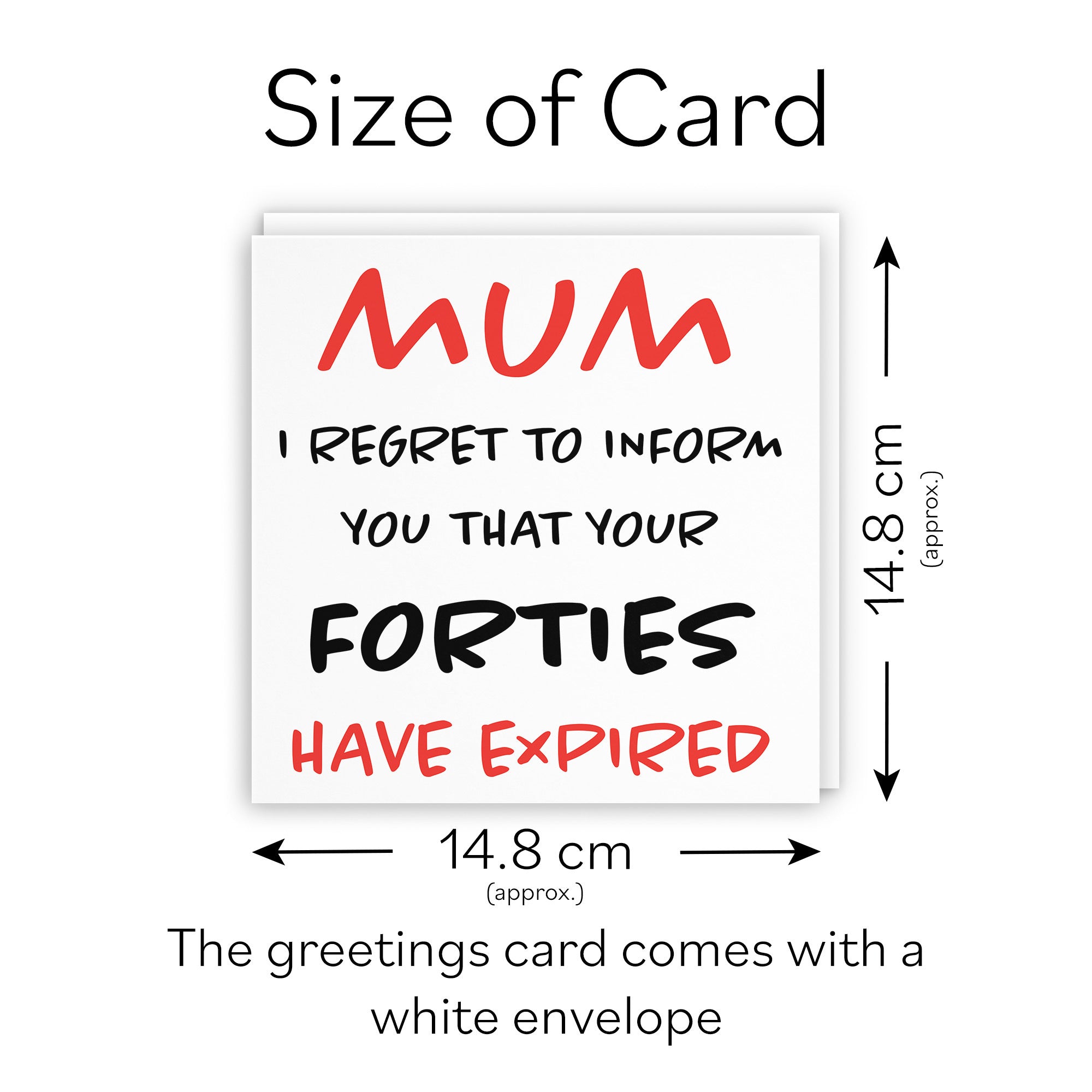 50th Mum Birthday Card Retro - Default Title (TH02485)