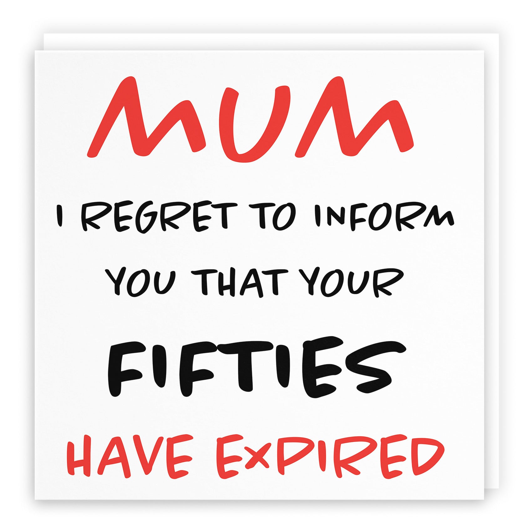 60th Mum Birthday Card Retro - Default Title (TH02486)