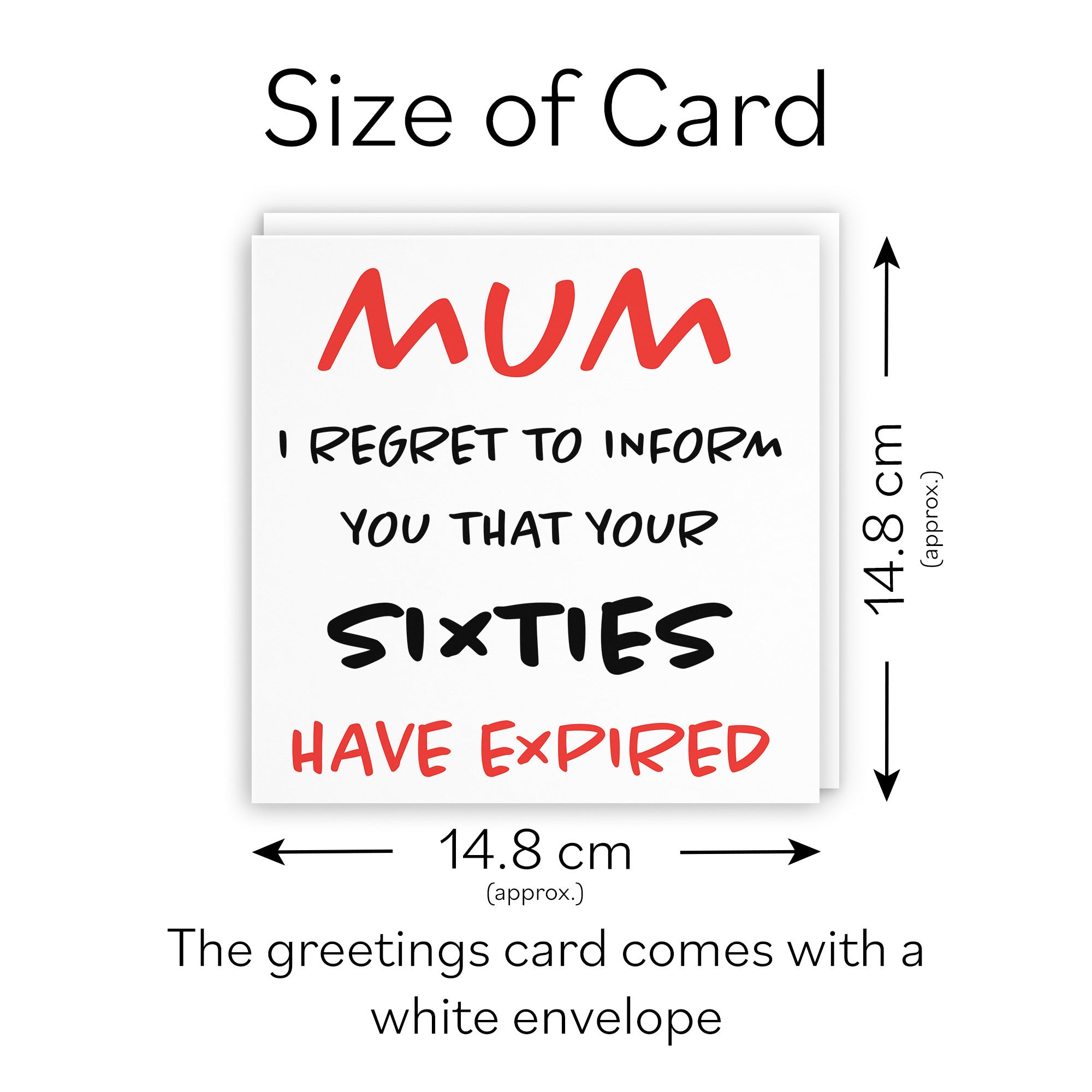 70th Mum Birthday Card Retro - Default Title (TH02487)
