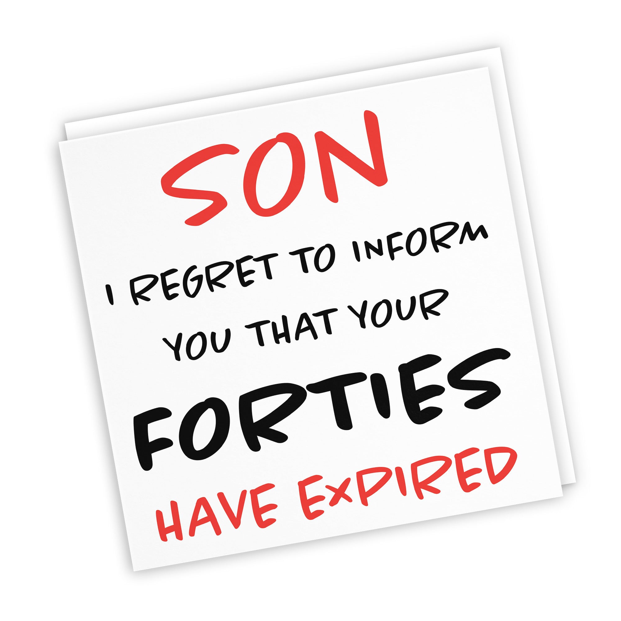 50th Son Birthday Card Retro - Default Title (TH02489)