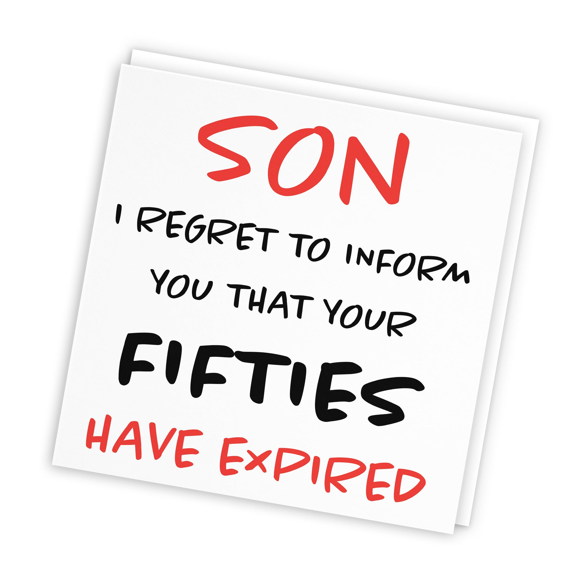 60th Son Birthday Card Retro - Default Title (TH02490)