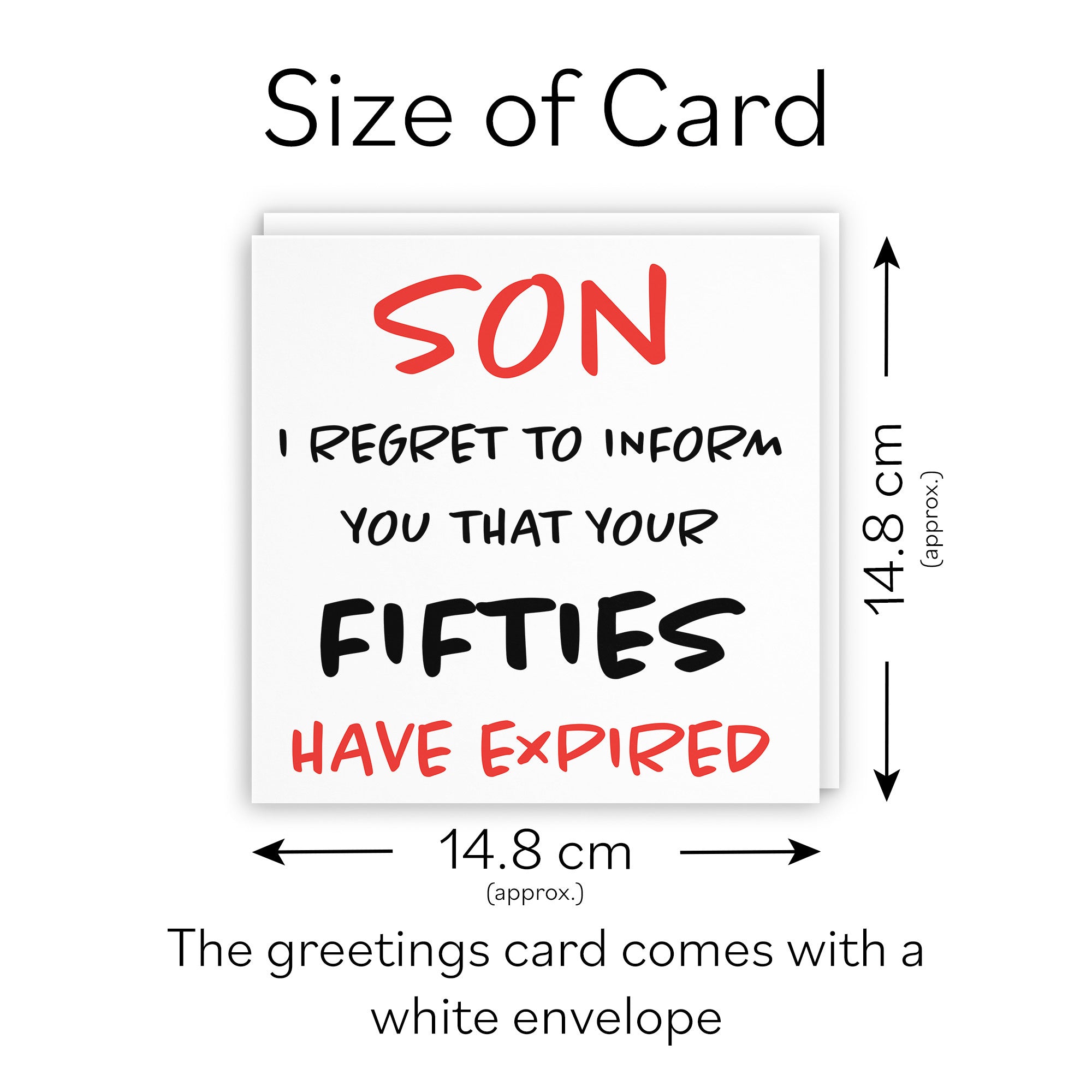 60th Son Birthday Card Retro - Default Title (TH02490)