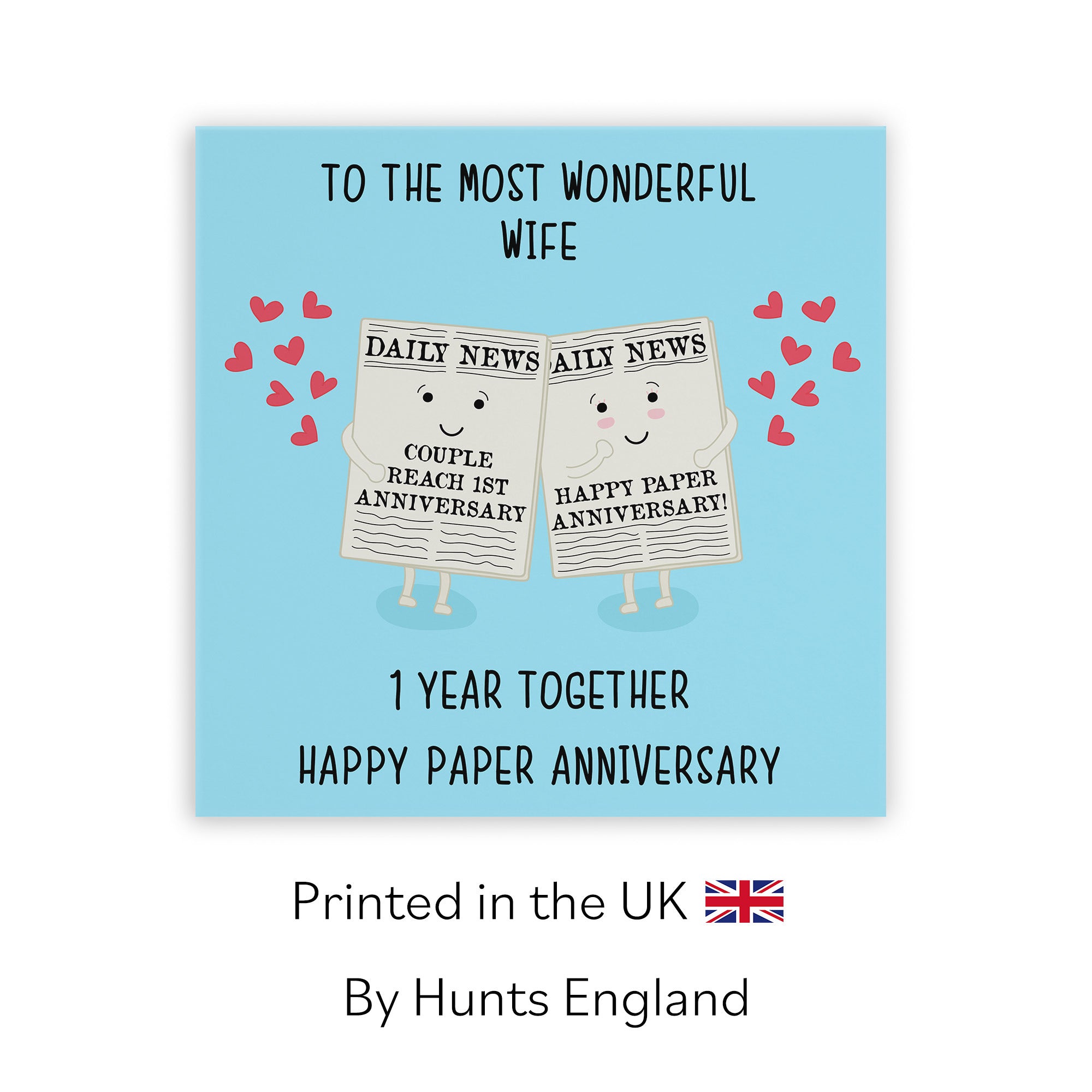 1st Wife Anniversary Card Iconic - Default Title (TH02493)