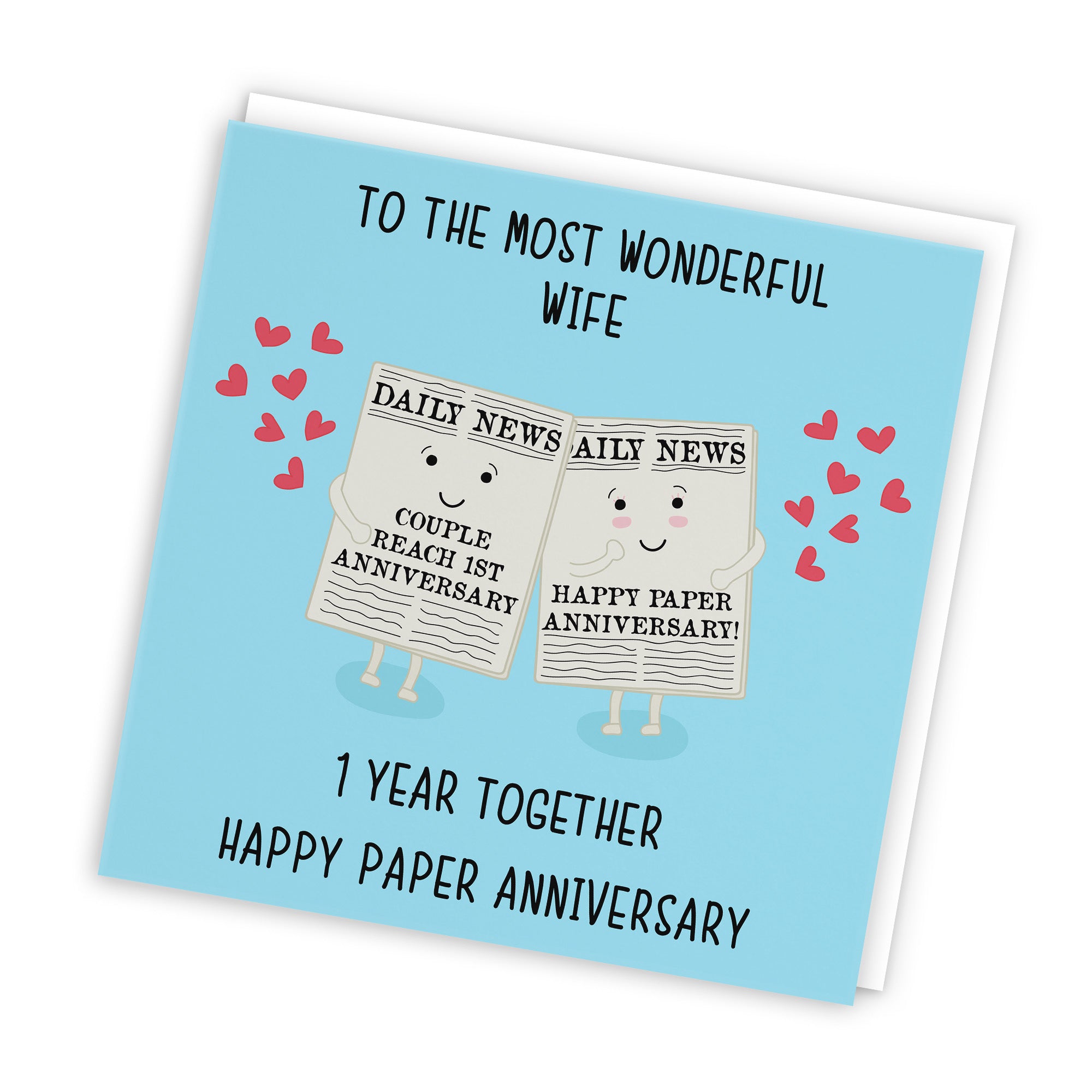 1st Wife Anniversary Card Iconic - Default Title (TH02493)