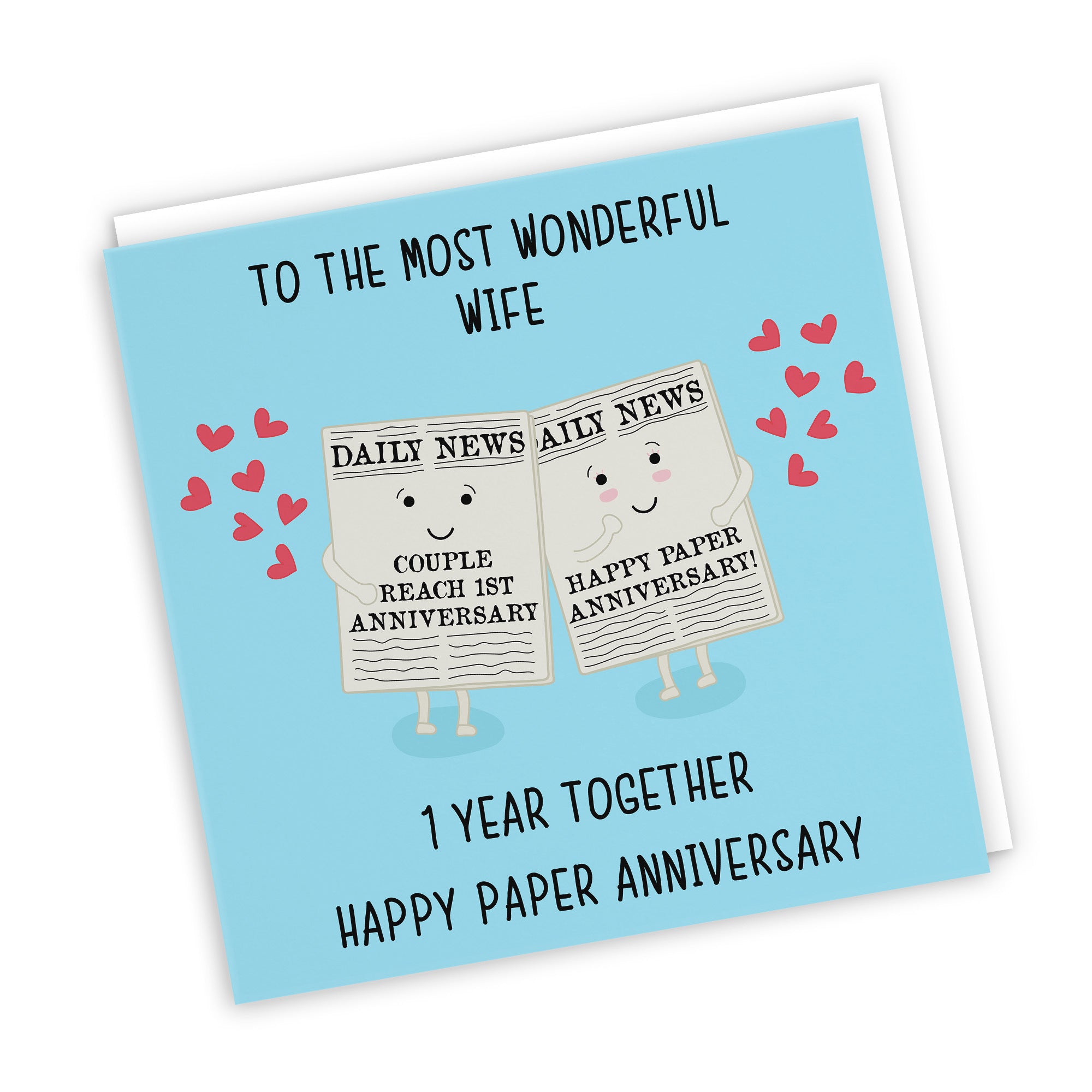1st Wife Anniversary Card Iconic - Default Title (TH02493)