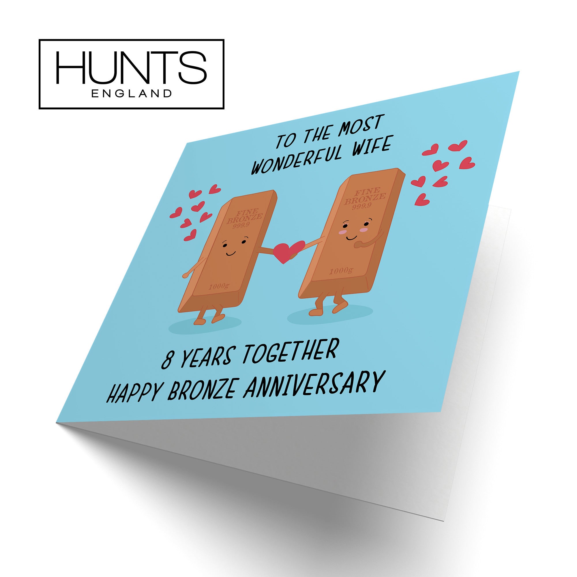8th Wife Anniversary Card Iconic - Default Title (TH02498)