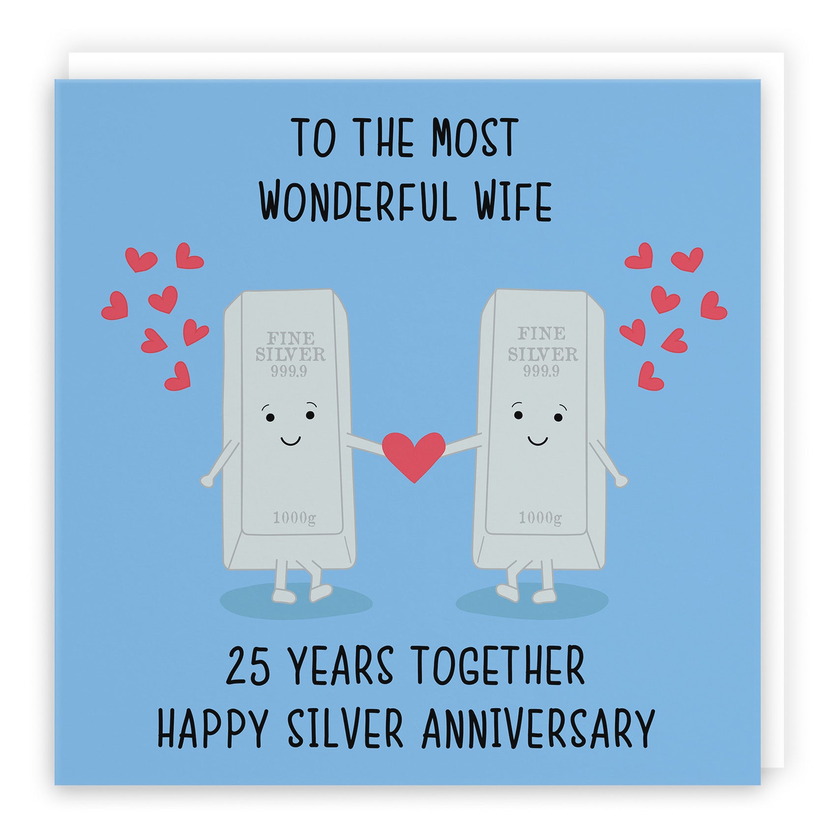 25th Wife Anniversary Card Iconic - Default Title (TH02510)