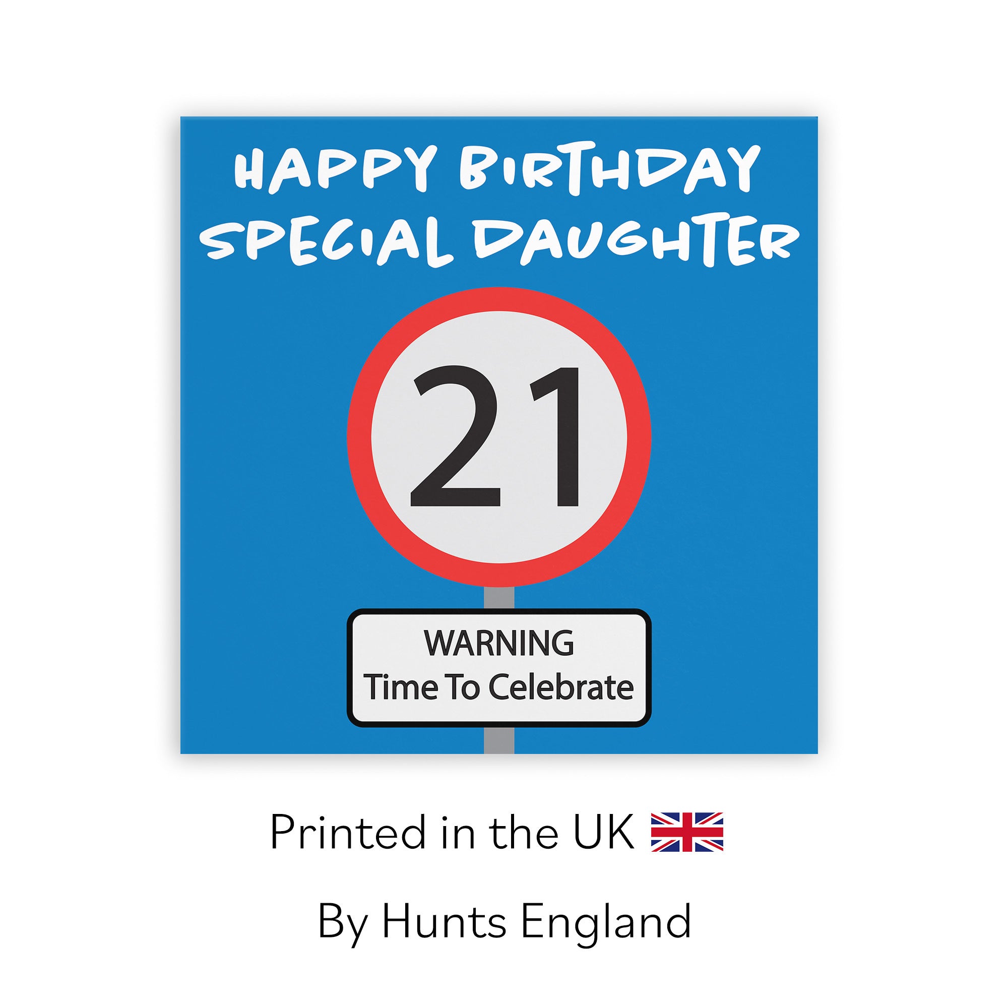 21st Daughter Birthday Card Road Sign - Default Title (TH02622)