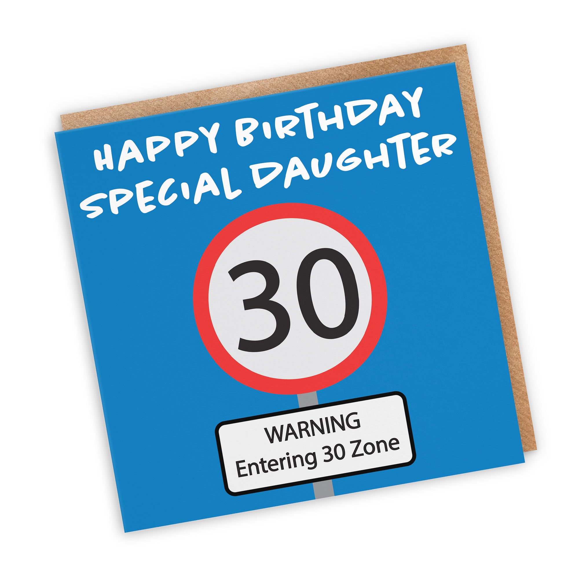 30th Daughter Birthday Card Road Sign - Default Title (TH02627)