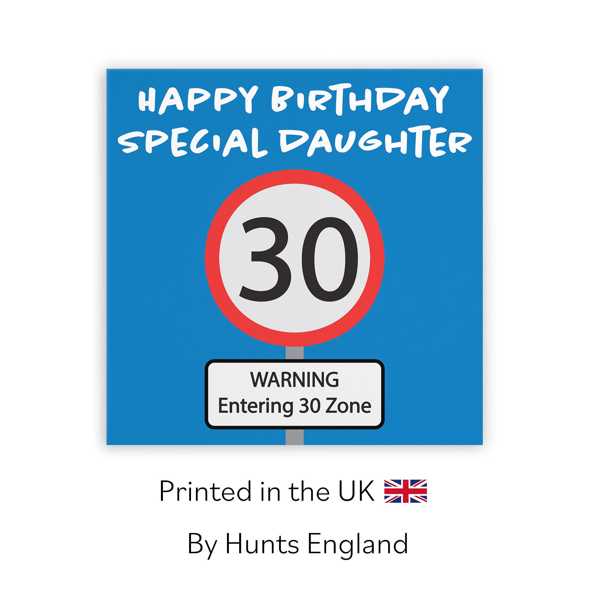 30th Daughter Birthday Card Road Sign - Default Title (TH02627)