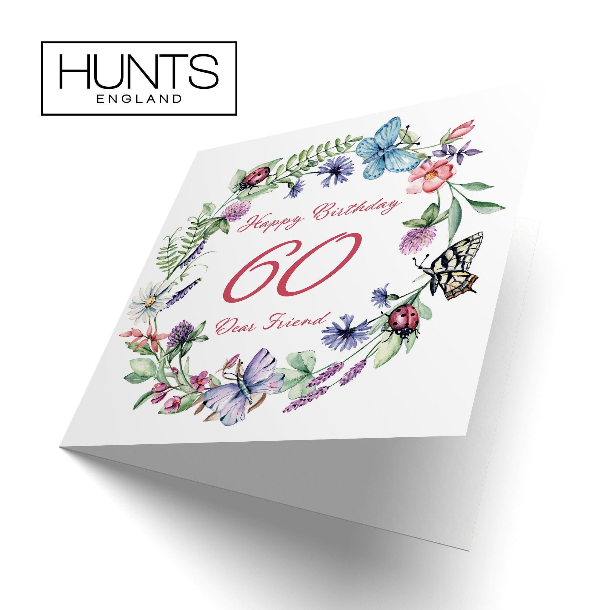 60th Friend Birthday Card Meadow - Default Title (TH02642)