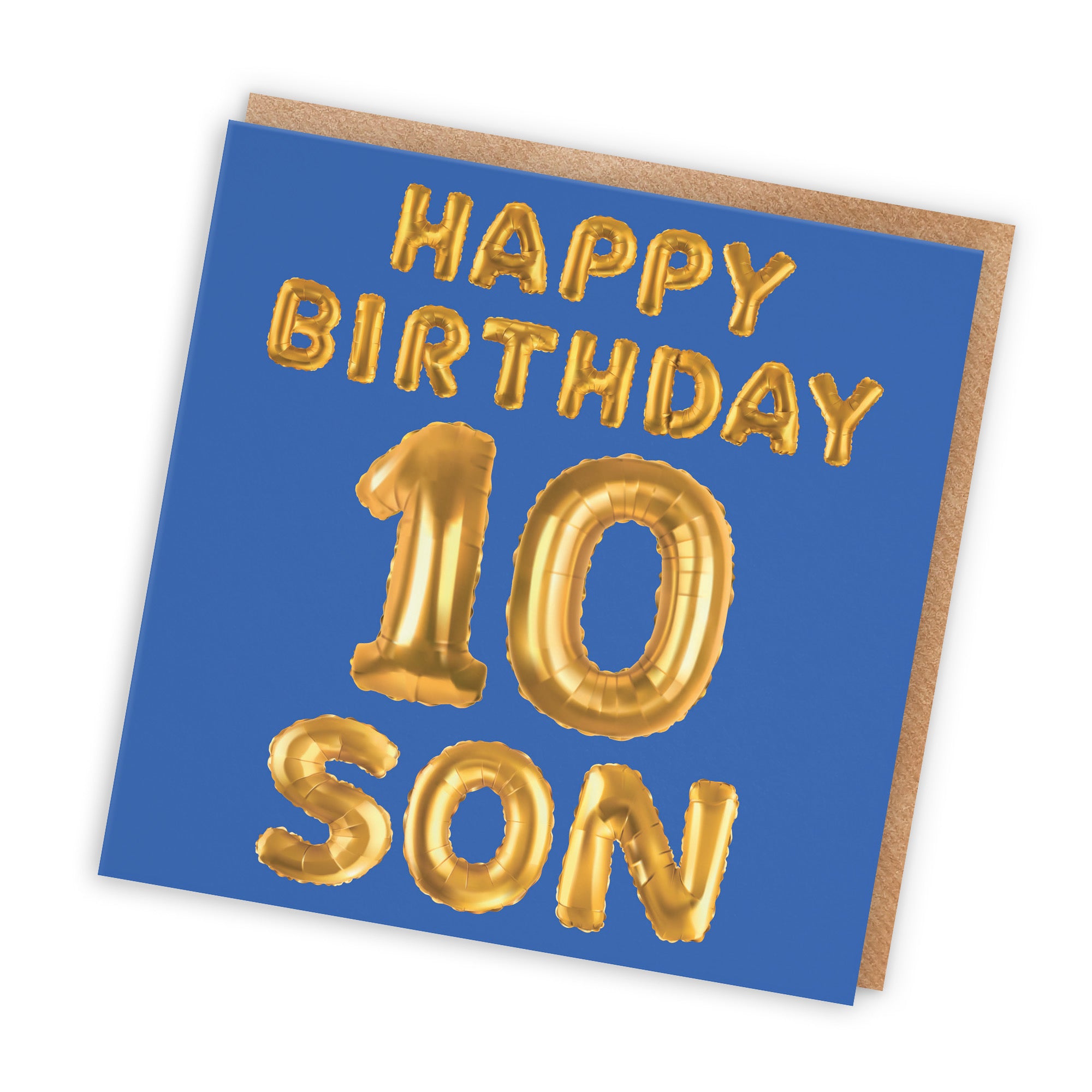 10th Son Birthday Card Balloon - Default Title (TH02669)