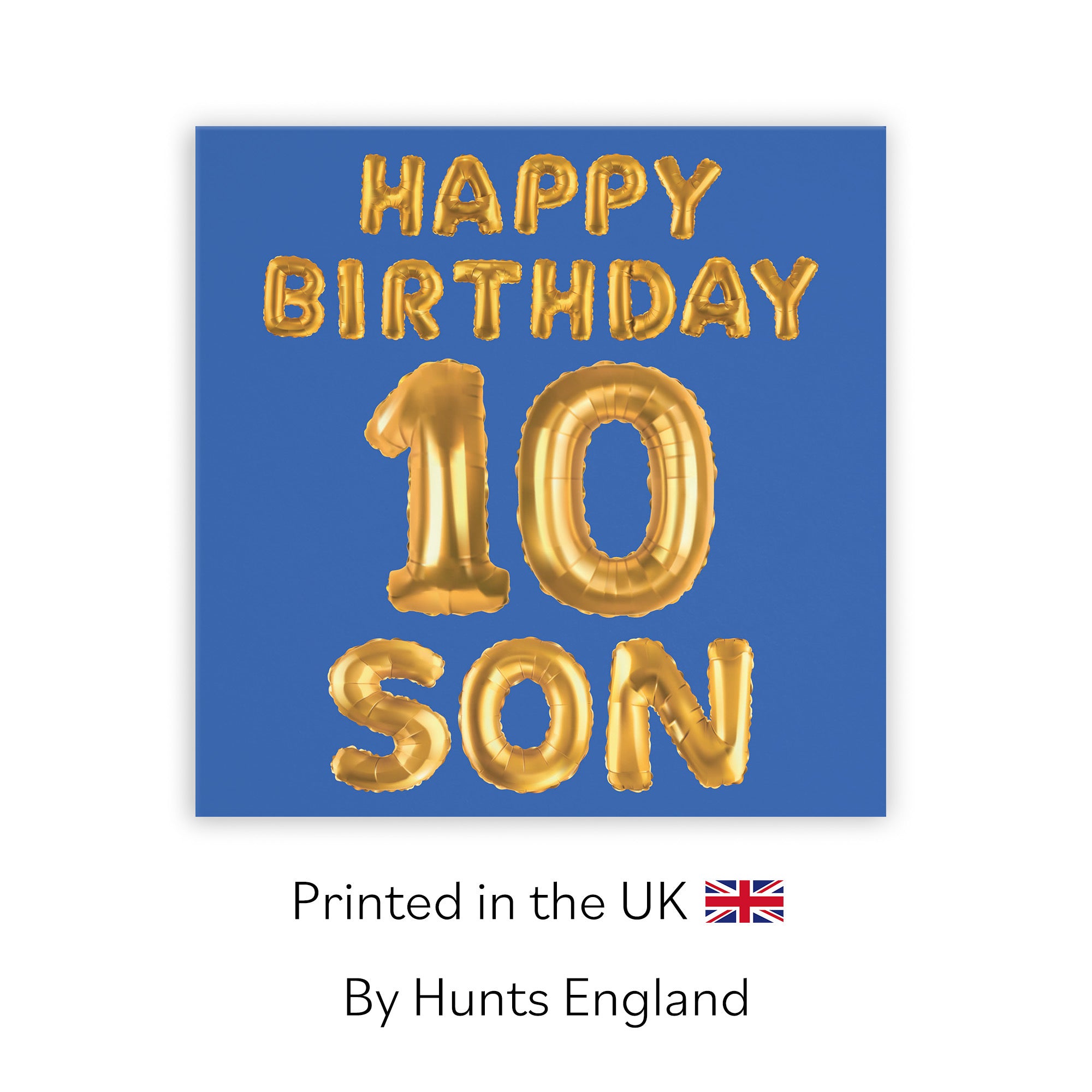 10th Son Birthday Card Balloon - Default Title (TH02669)