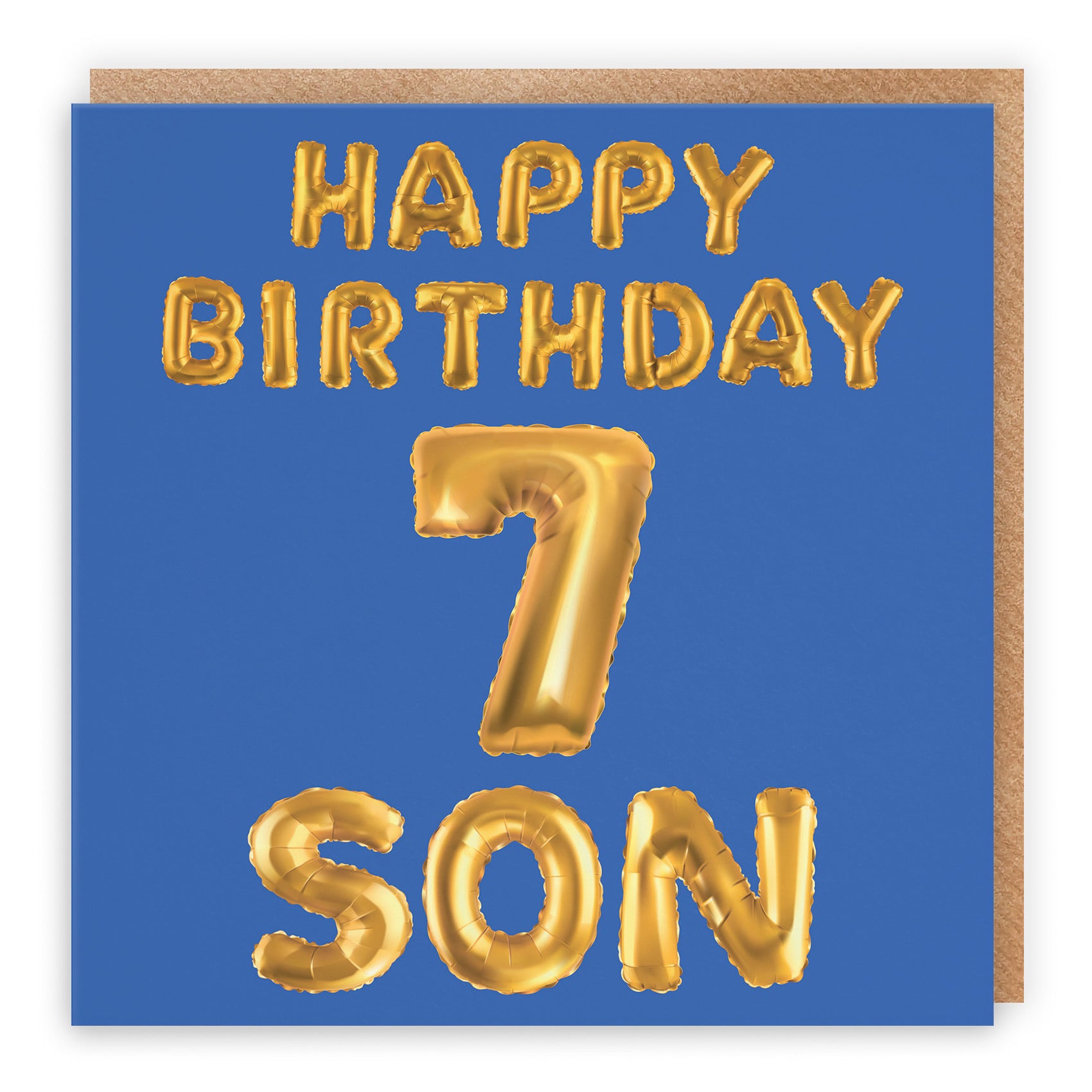7th Son Birthday Card Balloon - Default Title (TH02671)
