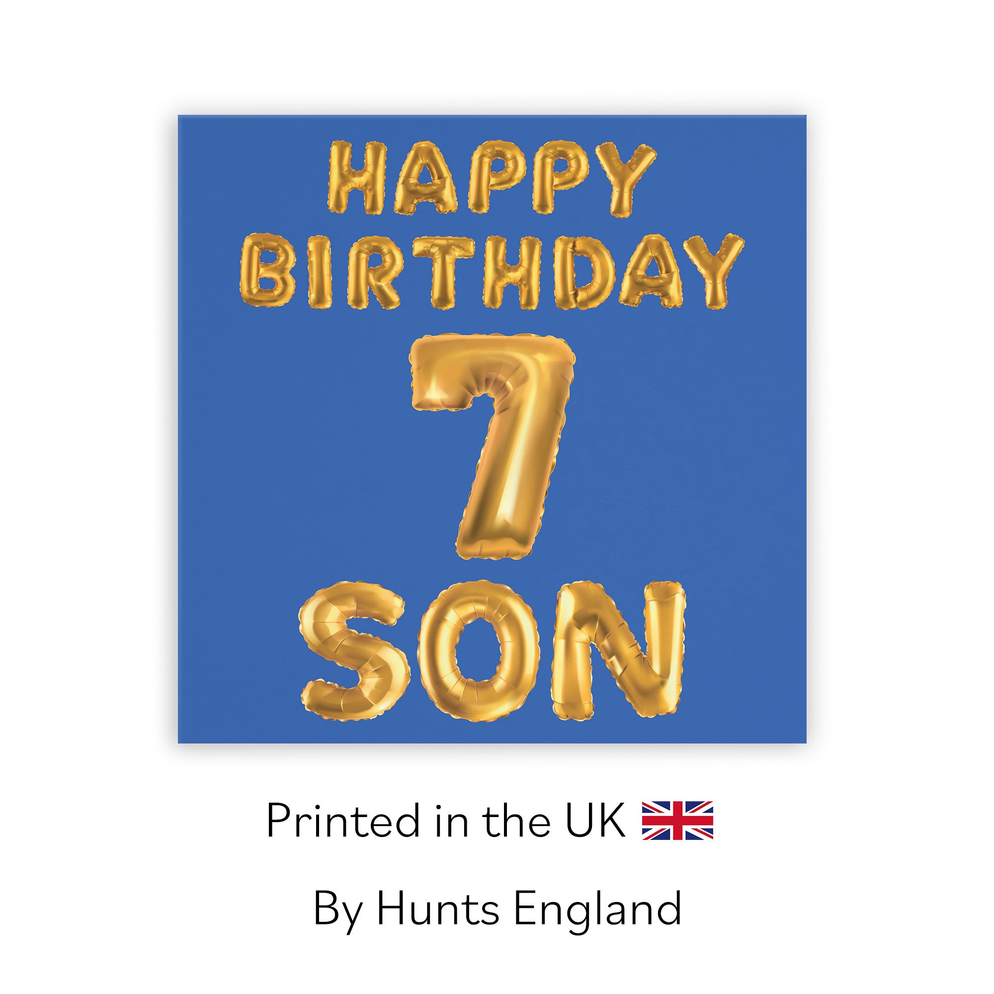 7th Son Birthday Card Balloon - Default Title (TH02671)