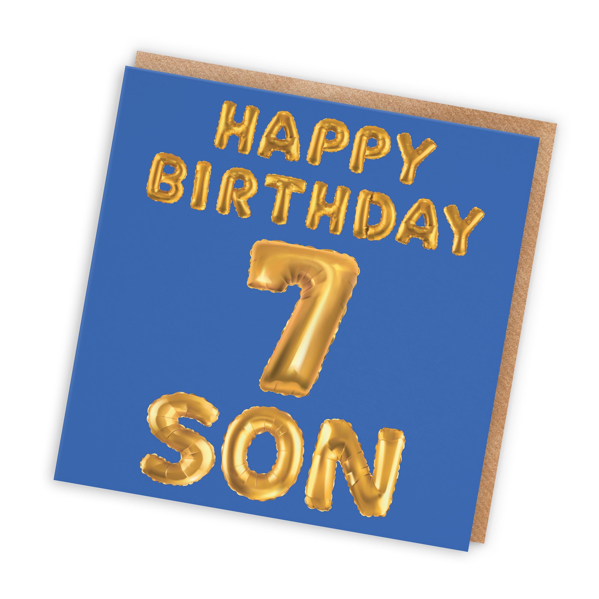 7th Son Birthday Card Balloon - Default Title (TH02671)
