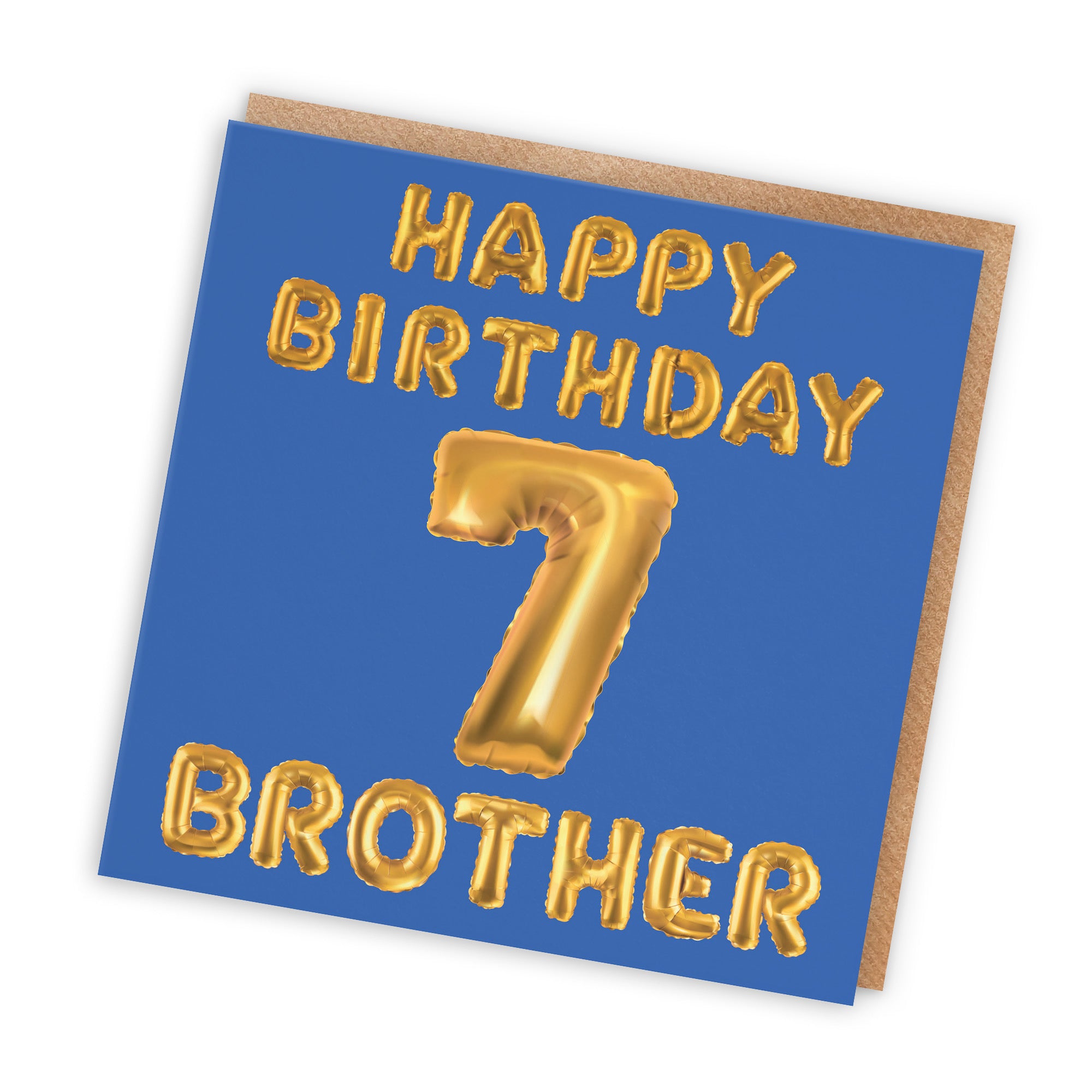 7th Brother Birthday Card Balloon - Default Title (TH02672)
