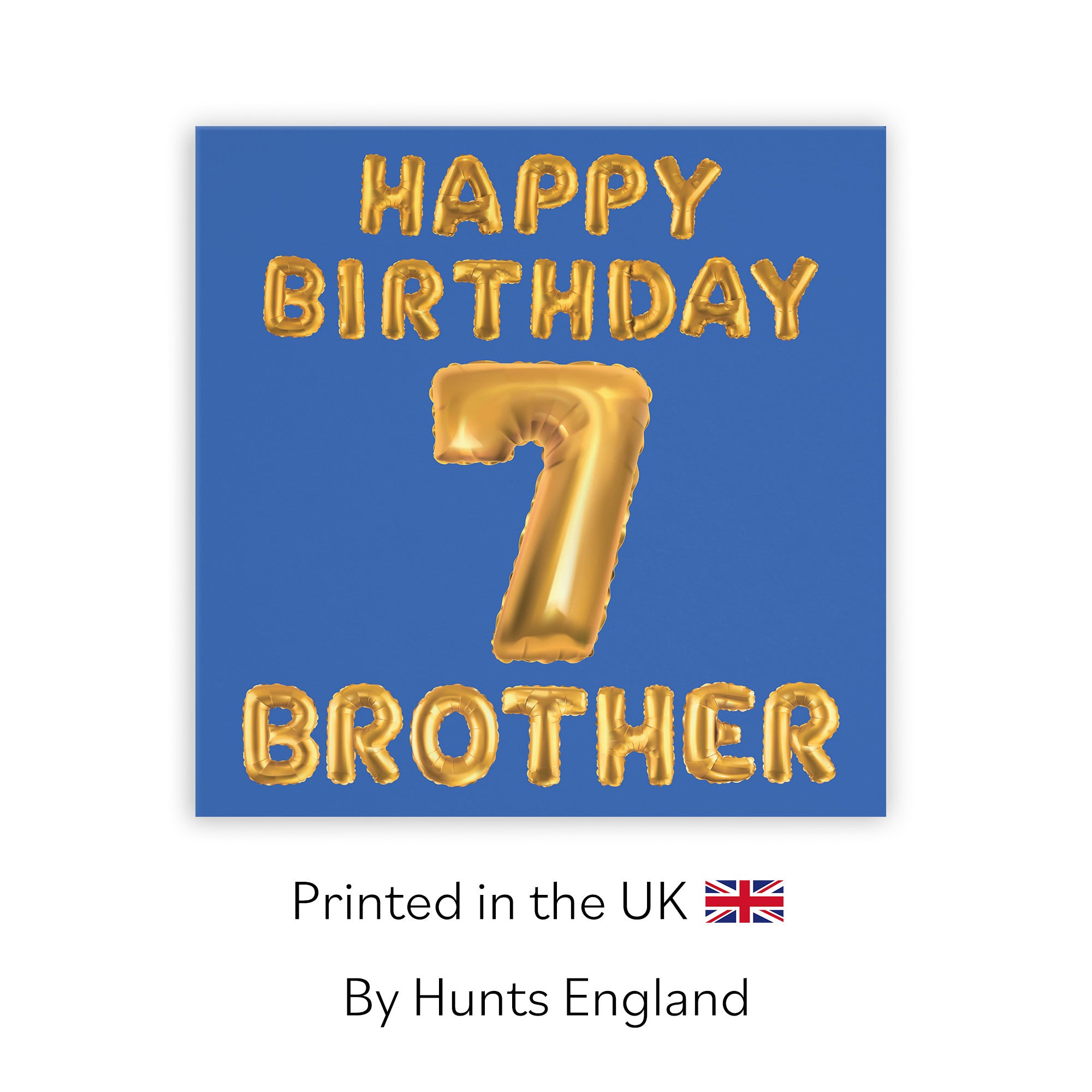 7th Brother Birthday Card Balloon - Default Title (TH02672)