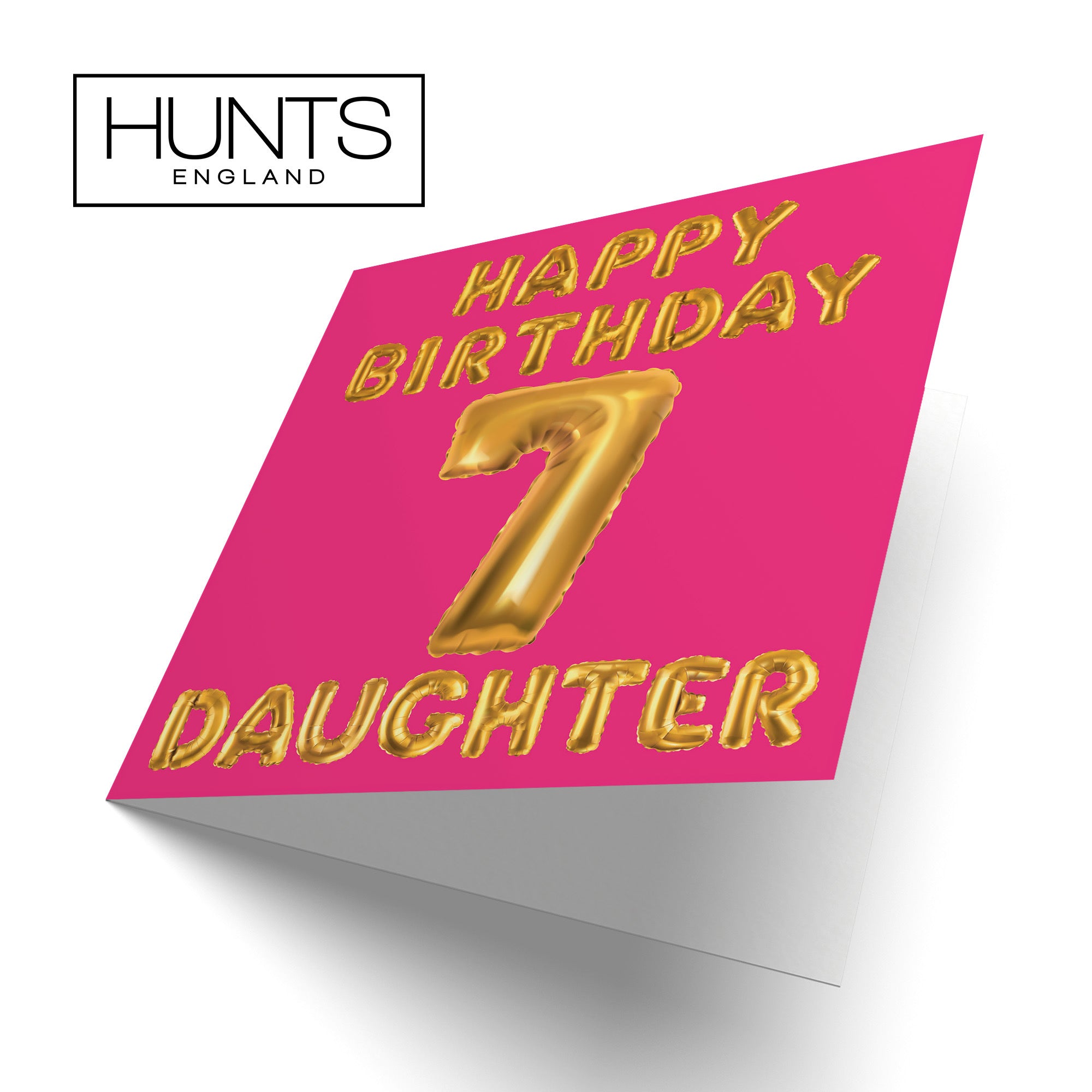 7th Daughter Birthday Card Balloon - Default Title (TH02674)