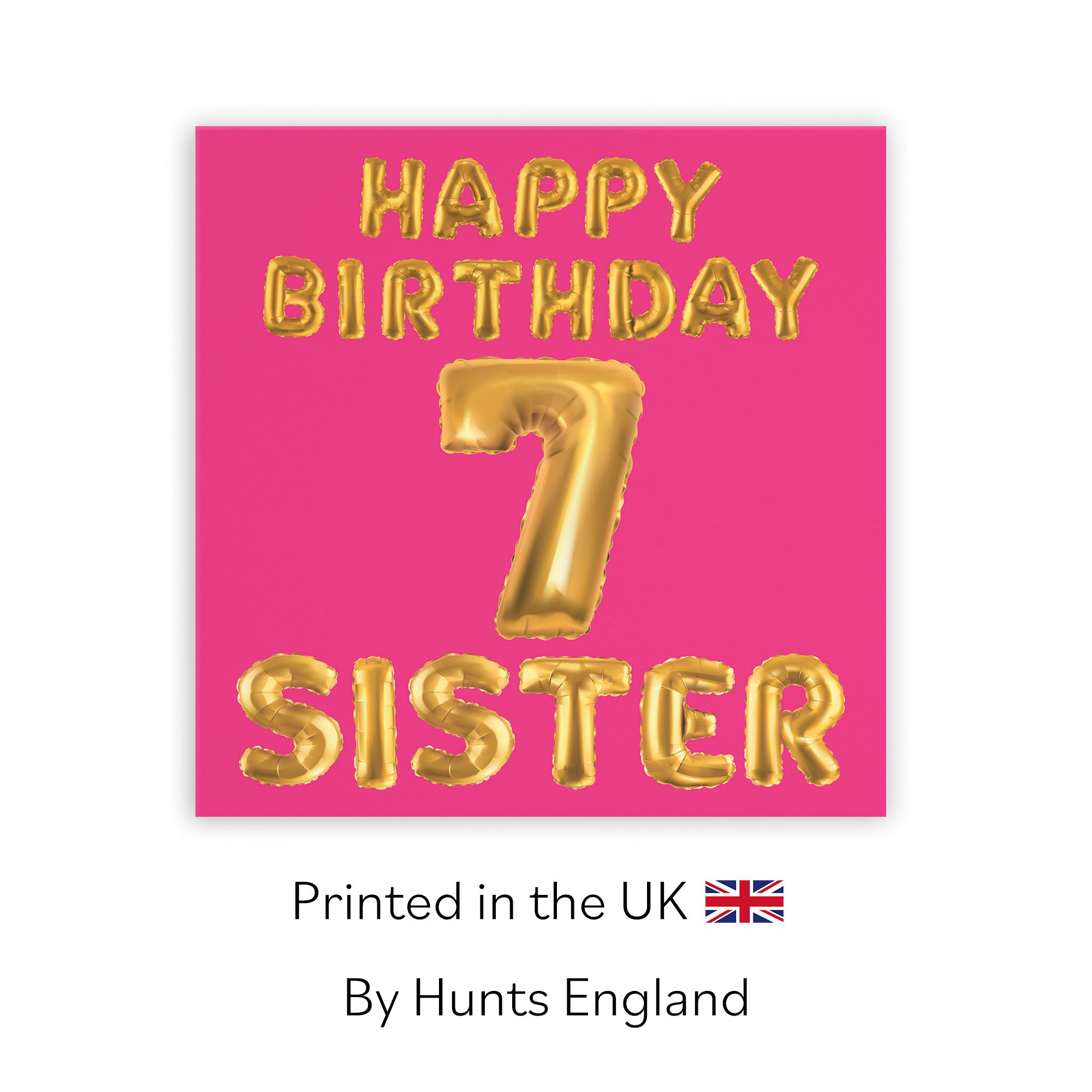 7th Sister Birthday Card Balloon - Default Title (TH02675)