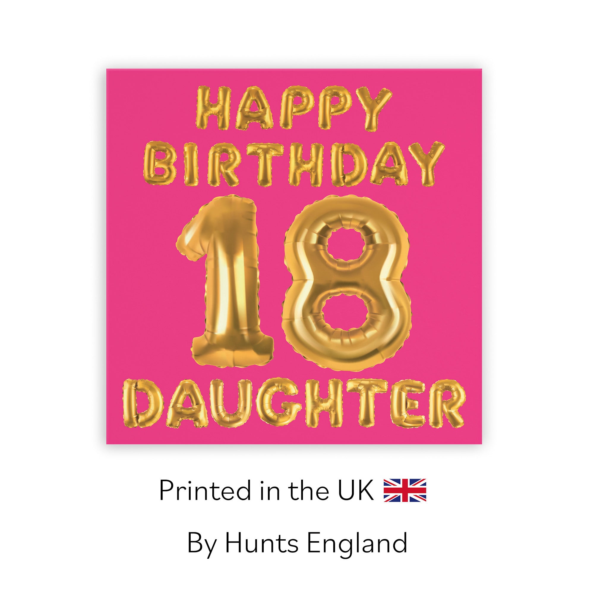18th Daughter Birthday Card Balloon - Default Title (TH02676)