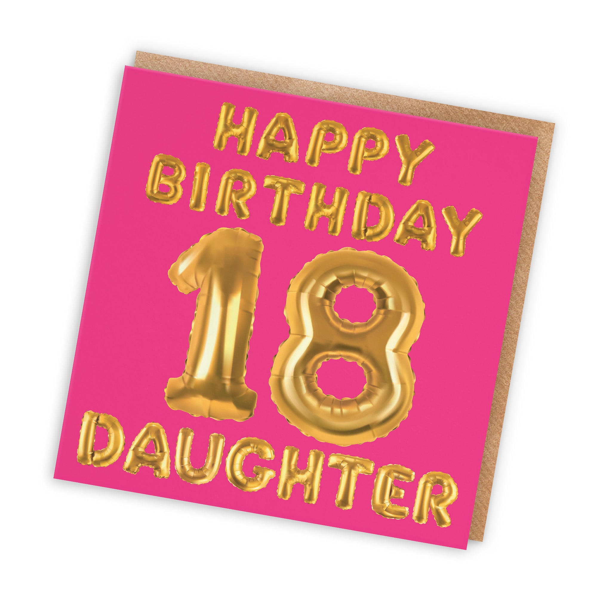 18th Daughter Birthday Card Balloon - Default Title (TH02676)