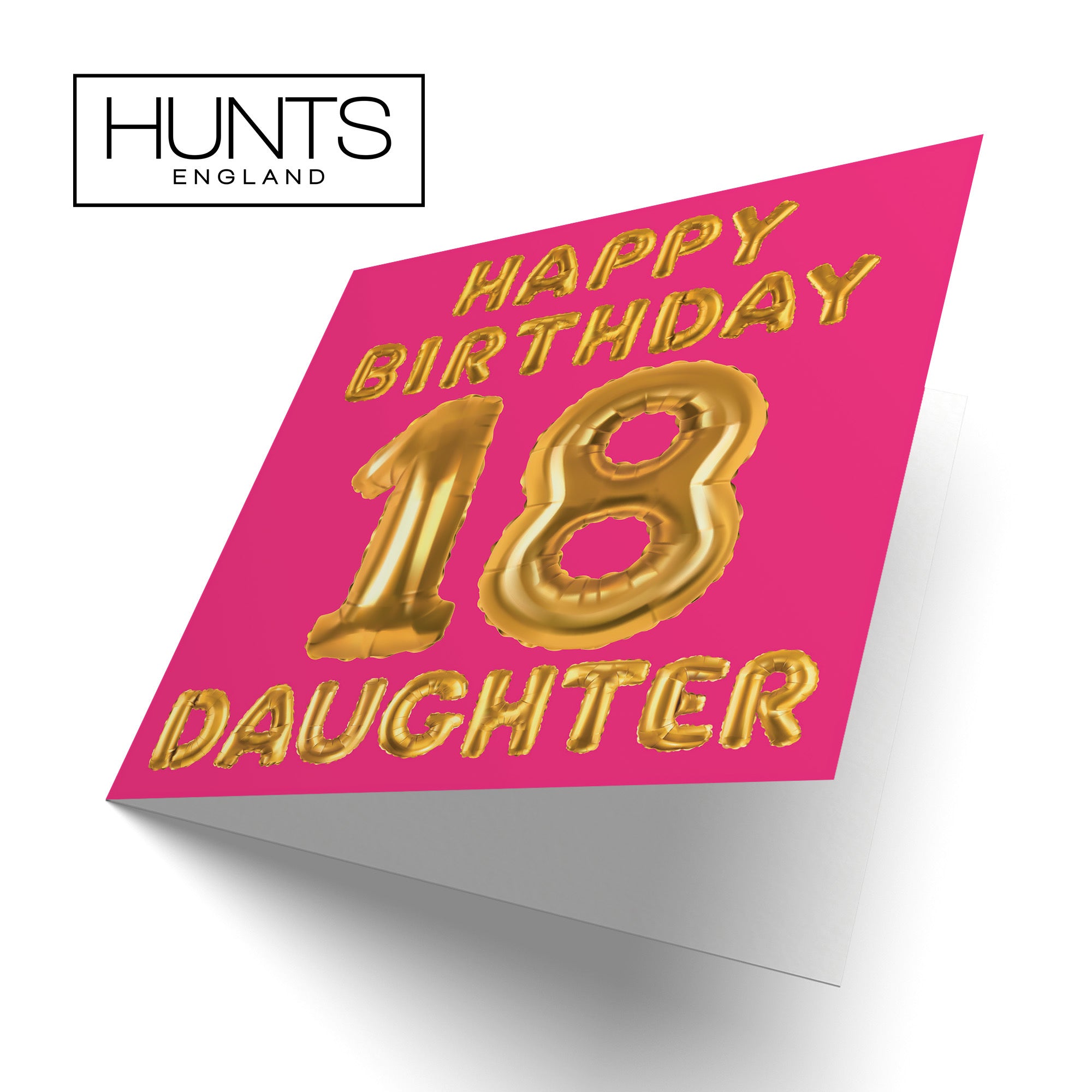 18th Daughter Birthday Card Balloon - Default Title (TH02676)