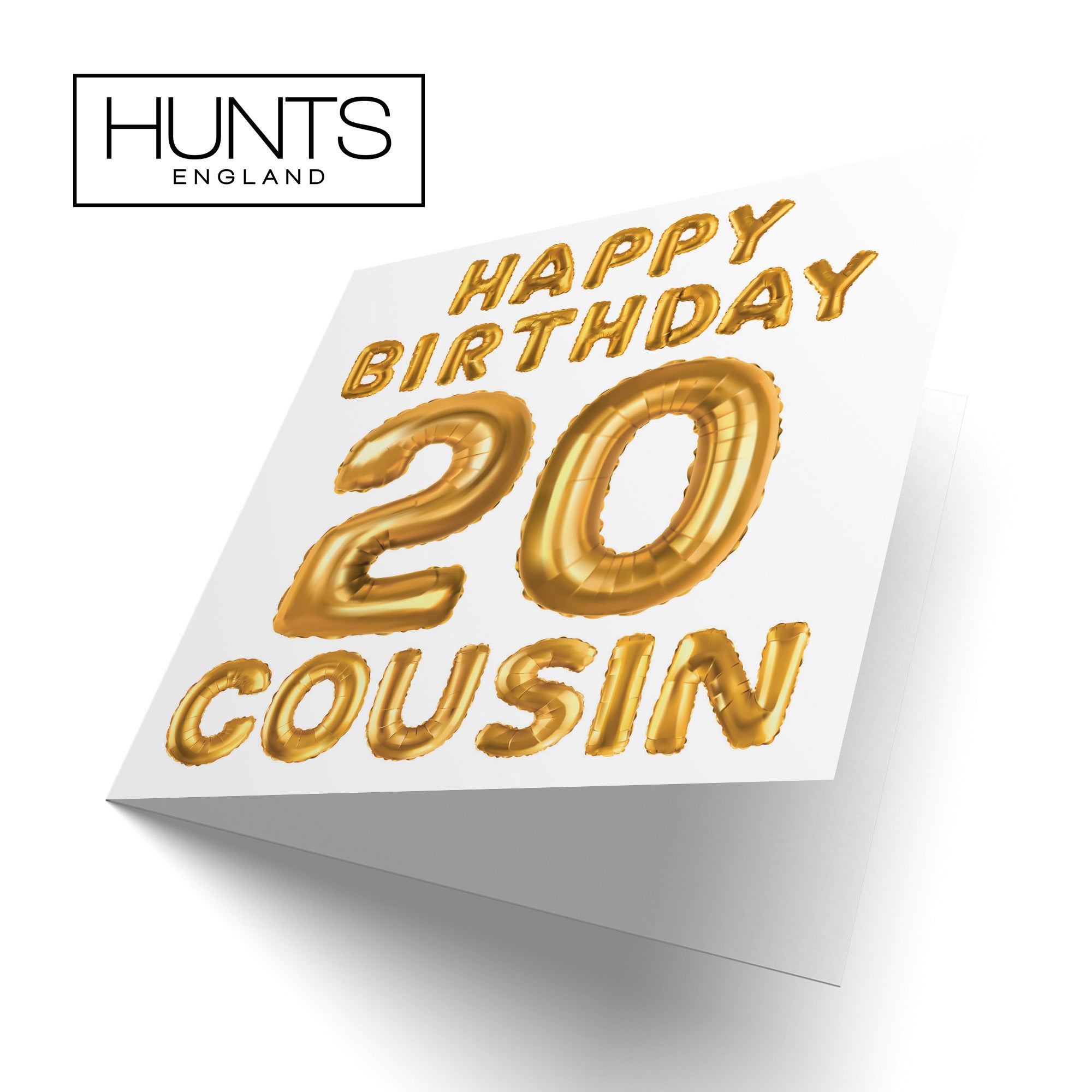 20th Cousin Birthday Card Balloon - Default Title (TH02677)