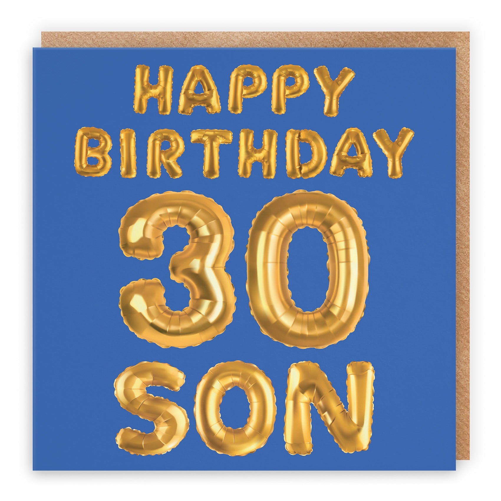 30th Son Birthday Card Balloon - Default Title (TH02681)
