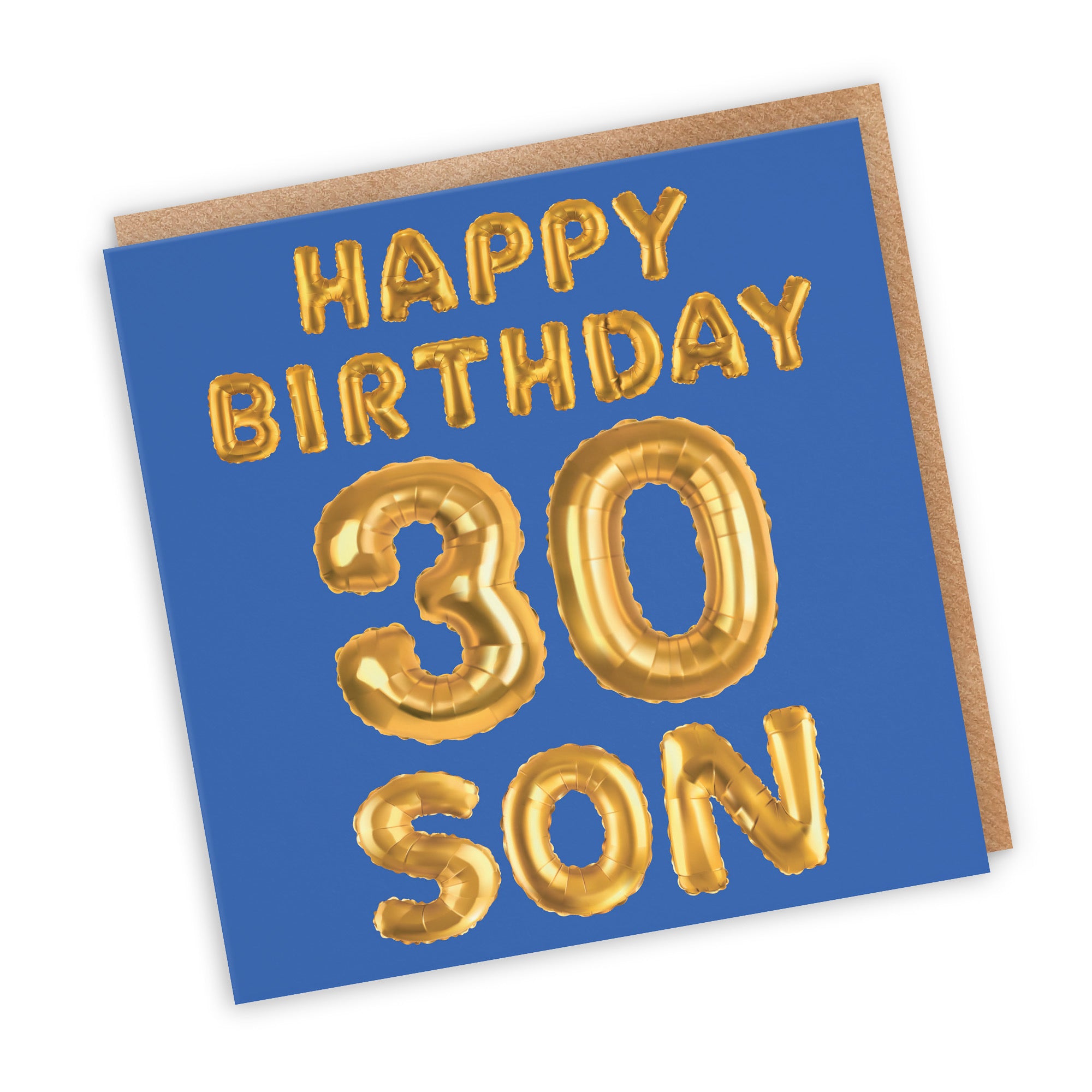 30th Son Birthday Card Balloon - Default Title (TH02681)