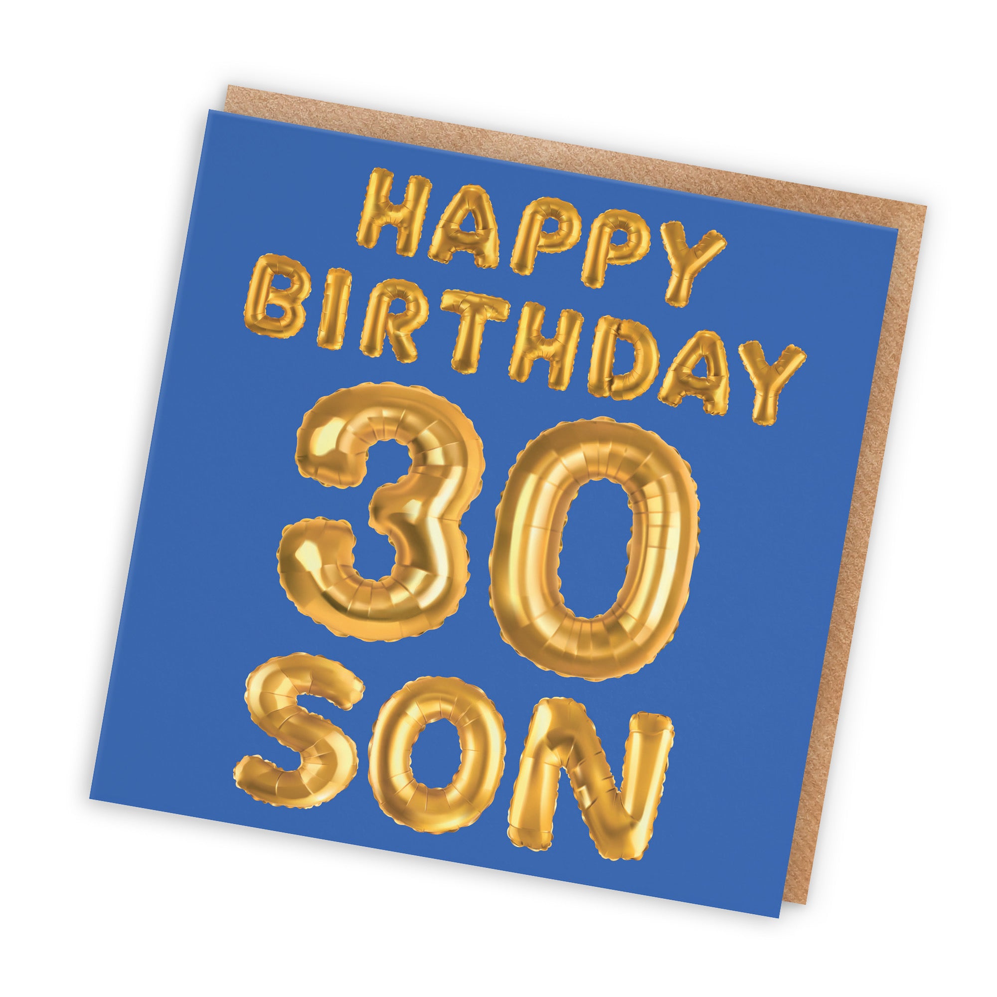 30th Son Birthday Card Balloon - Default Title (TH02681)