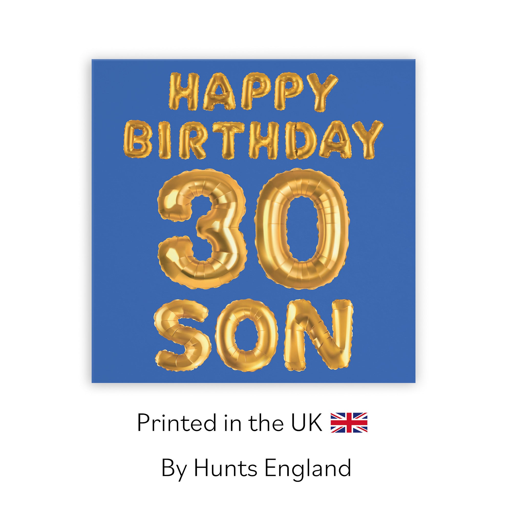 30th Son Birthday Card Balloon - Default Title (TH02681)
