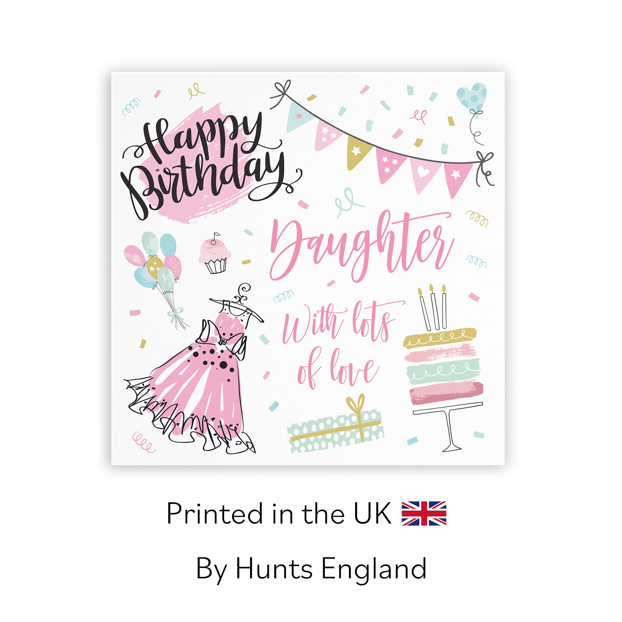 Daughter Birthday Card Party - Default Title (TH02706)