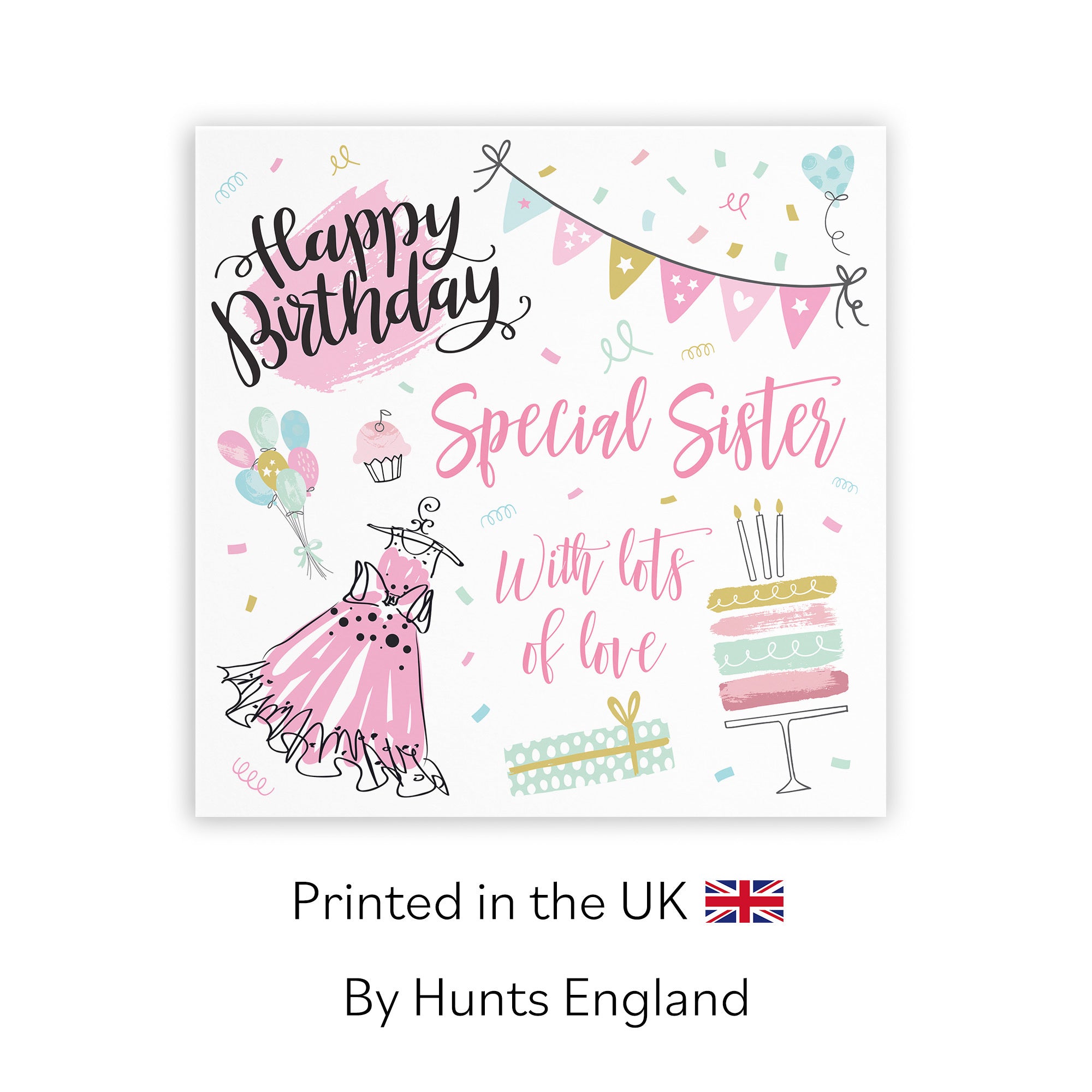 Sister Birthday Card Party - Default Title (TH02707)