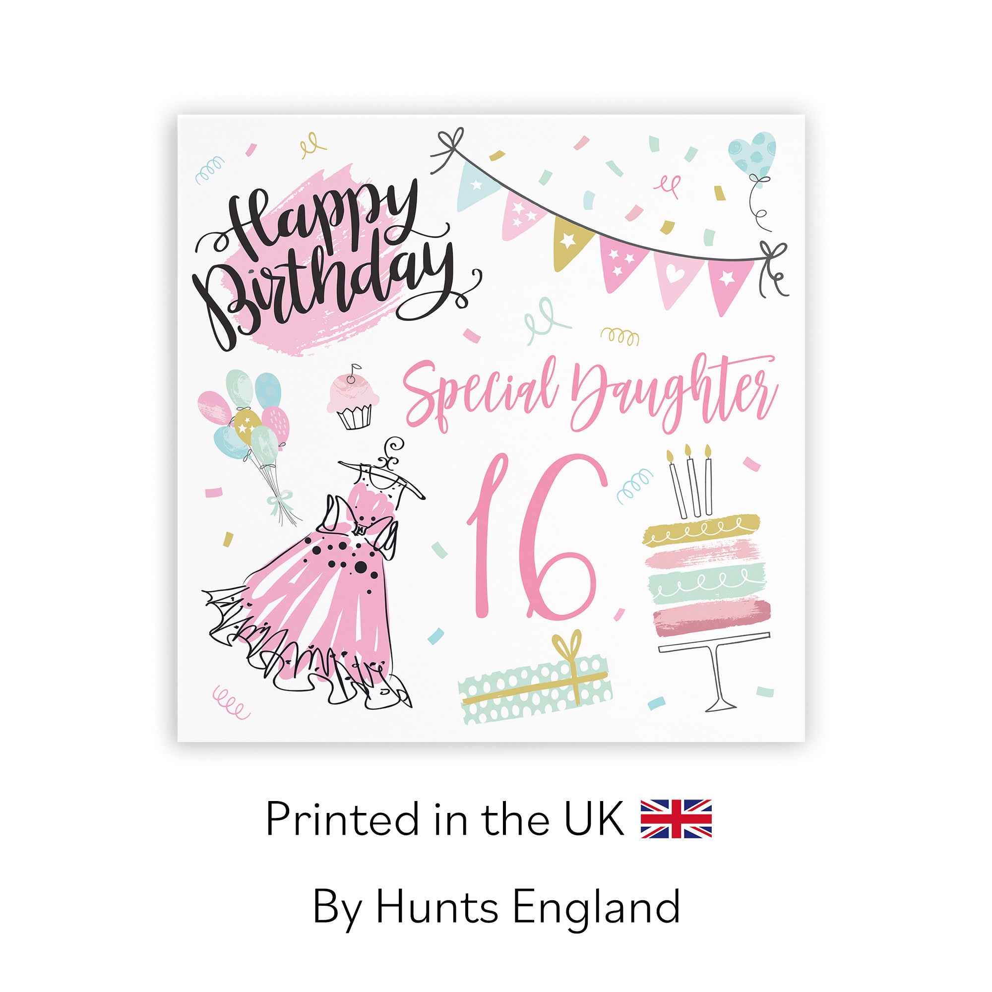 16th Daughter Birthday Card Party - Default Title (TH02708)