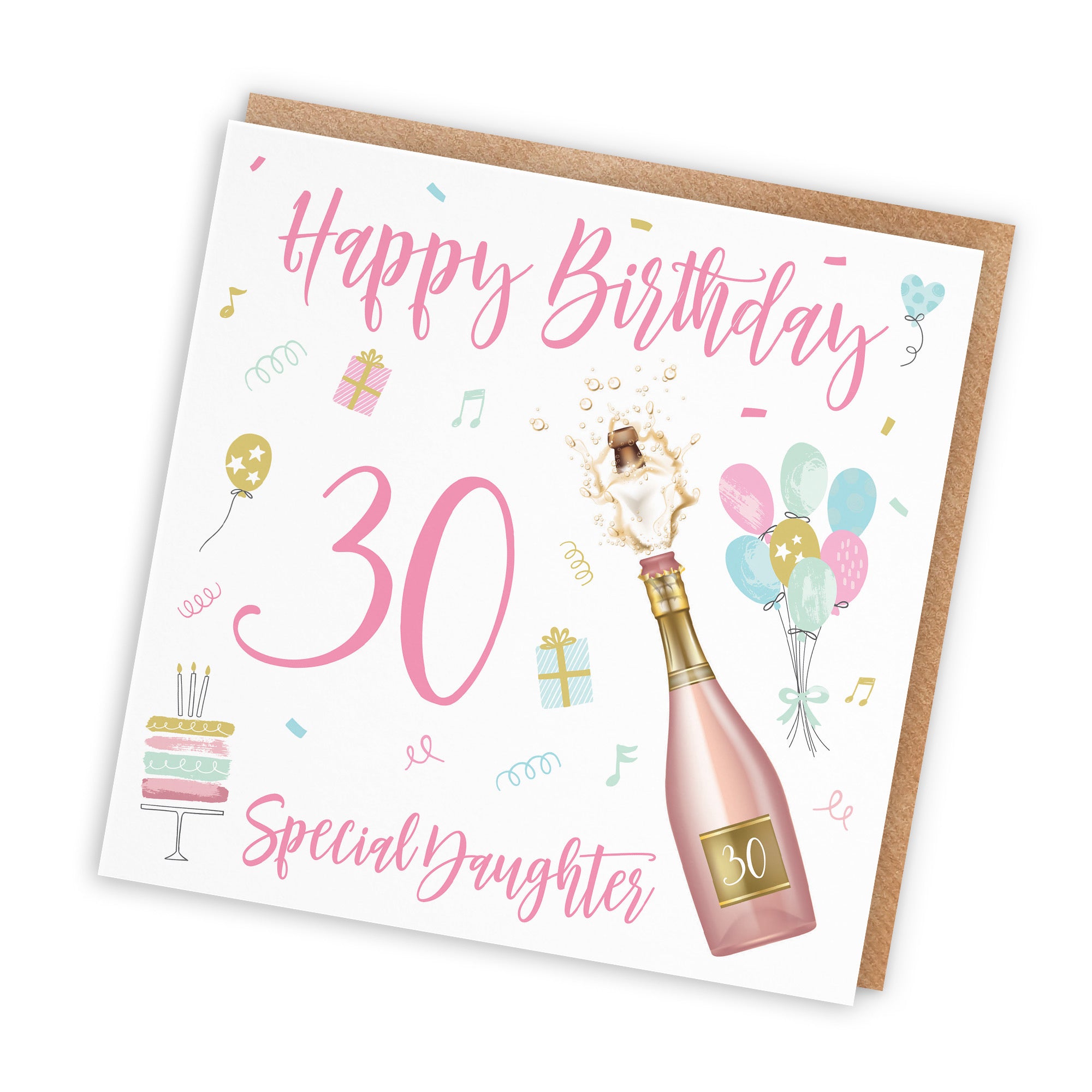 30th Daughter Birthday Card Champagne - Default Title (TH02712)